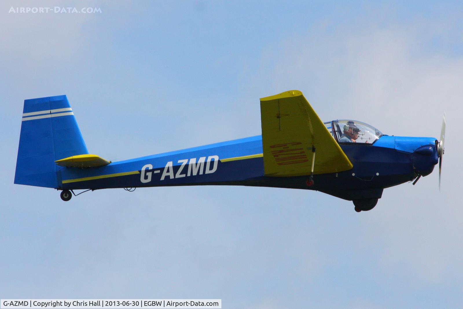 G-AZMD, 1972 Slingsby T-61C Falke C/N 1758, at Wellesbourne Mountford