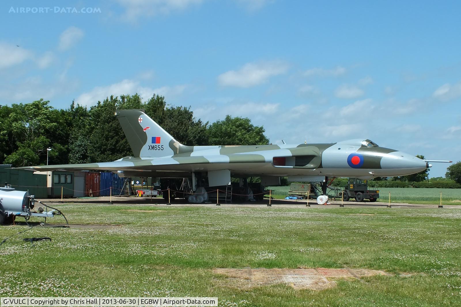 G-VULC, 1964 Avro Vulcan B.2A C/N Set 87, Owned by the XM655 Maintenance and Preservation Society, This Vulcan still performs high speed taxi runs