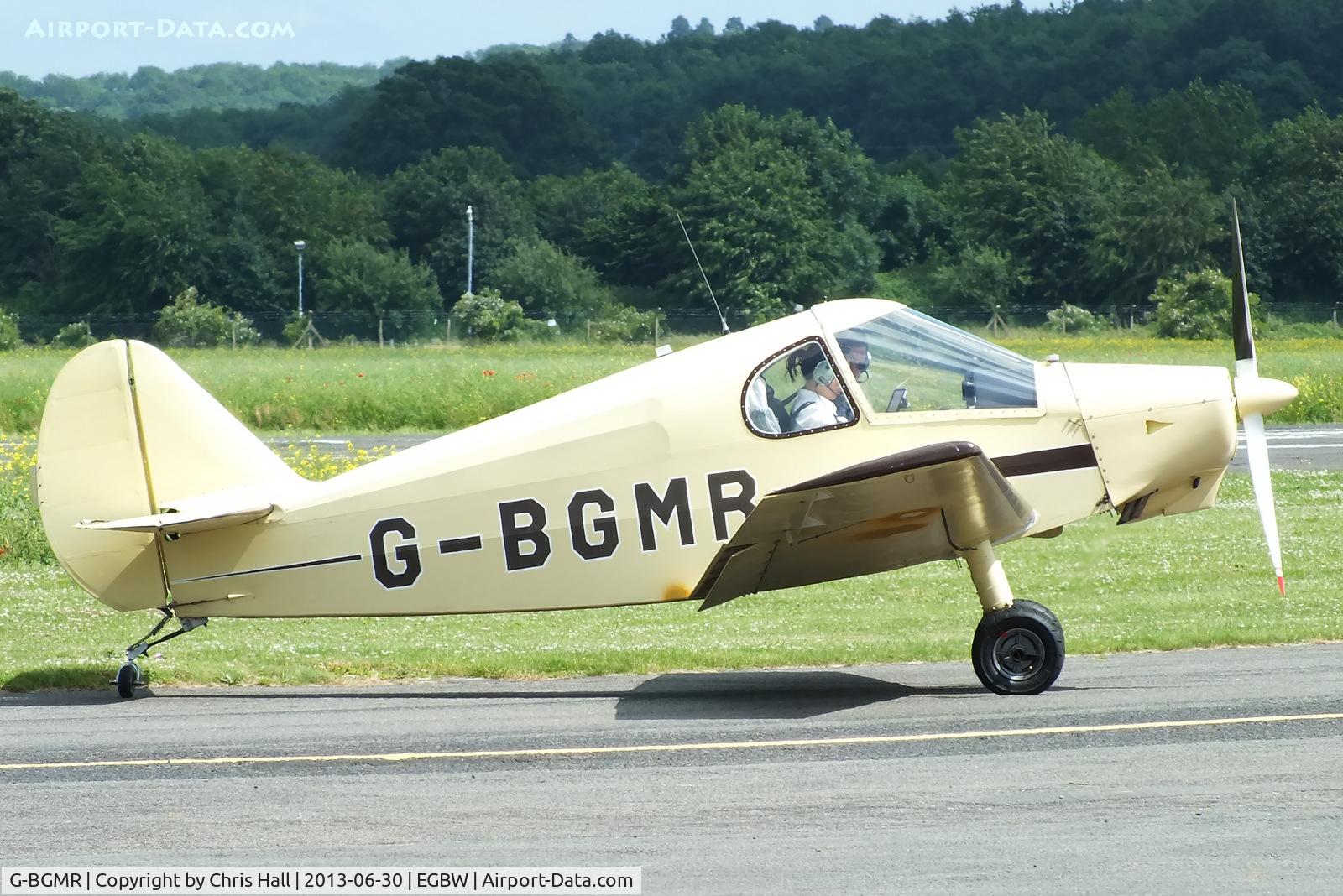 G-BGMR, 1981 Gardan GY-20 Minicab (Barritault JB-01 standard) C/N PFA 056-10153, at Wellesbourne Mountford