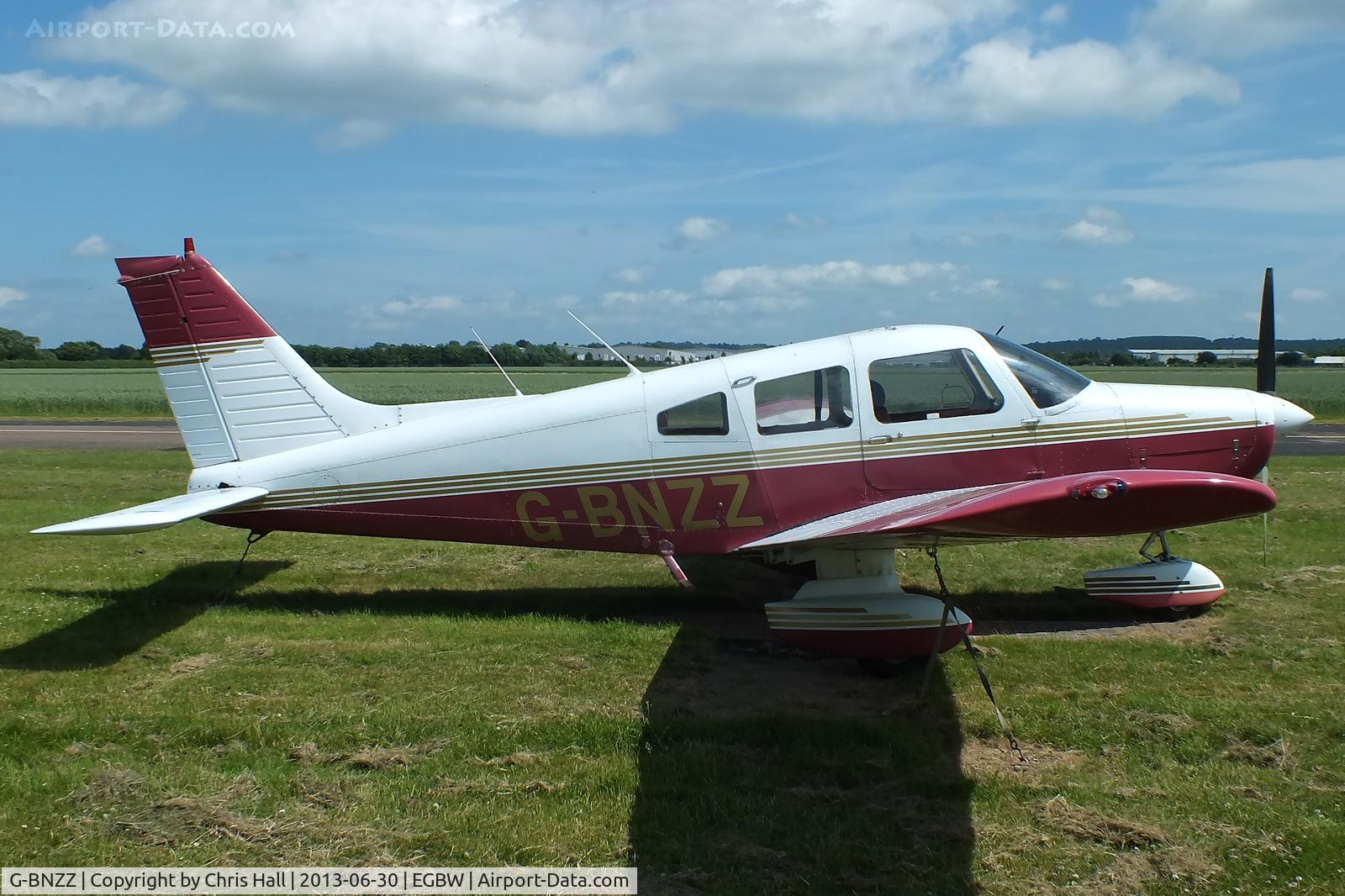 G-BNZZ, 1982 Piper PA-28-161 Cherokee Warrior II C/N 28-8216184, South Warwickshire Flying School