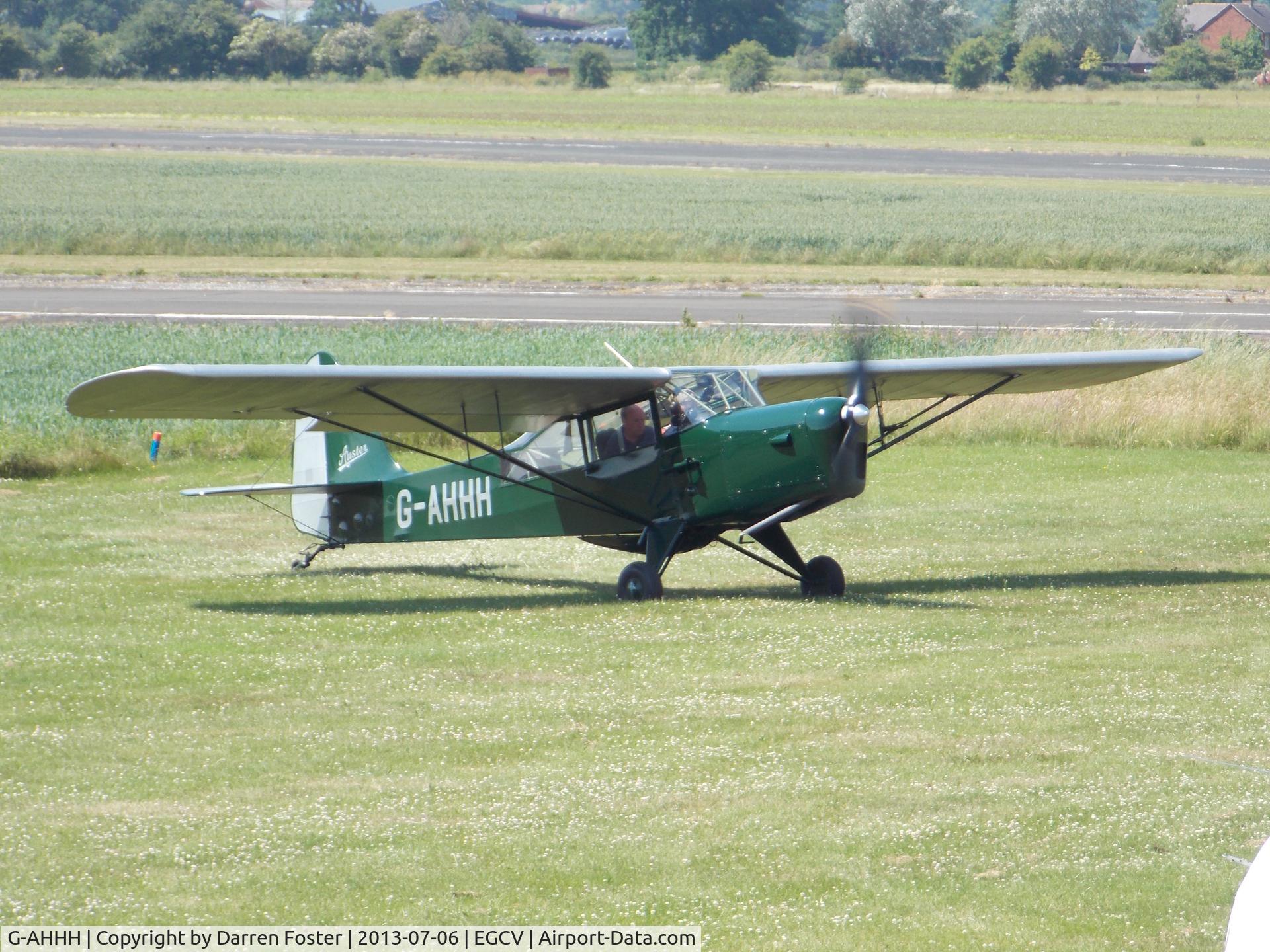 G-AHHH, 1946 Auster J-1N Alpha C/N 2011, Arrived at Sleap this morning