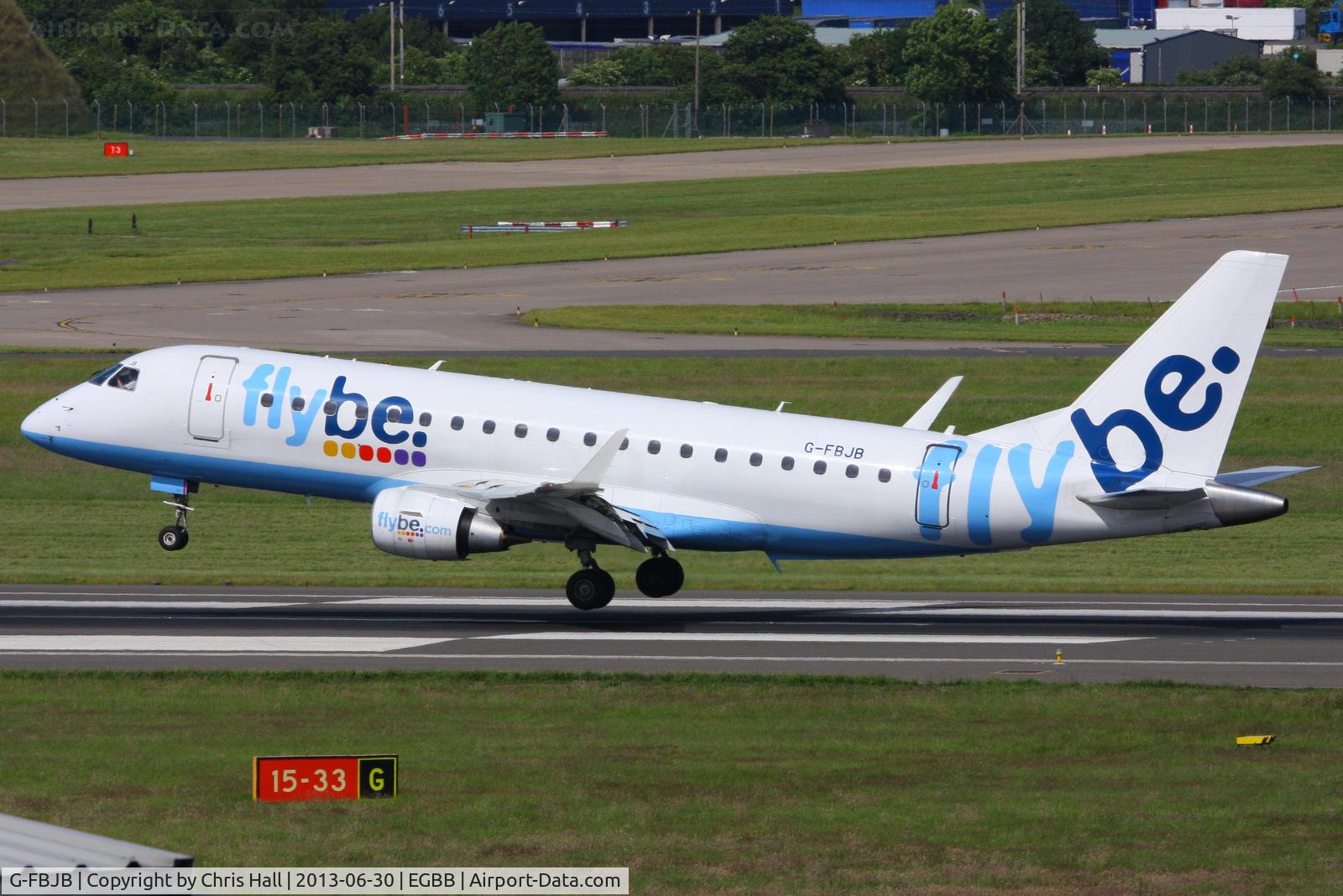 G-FBJB, 2011 Embraer 175STD (ERJ-170-200) C/N 17000327, flybe