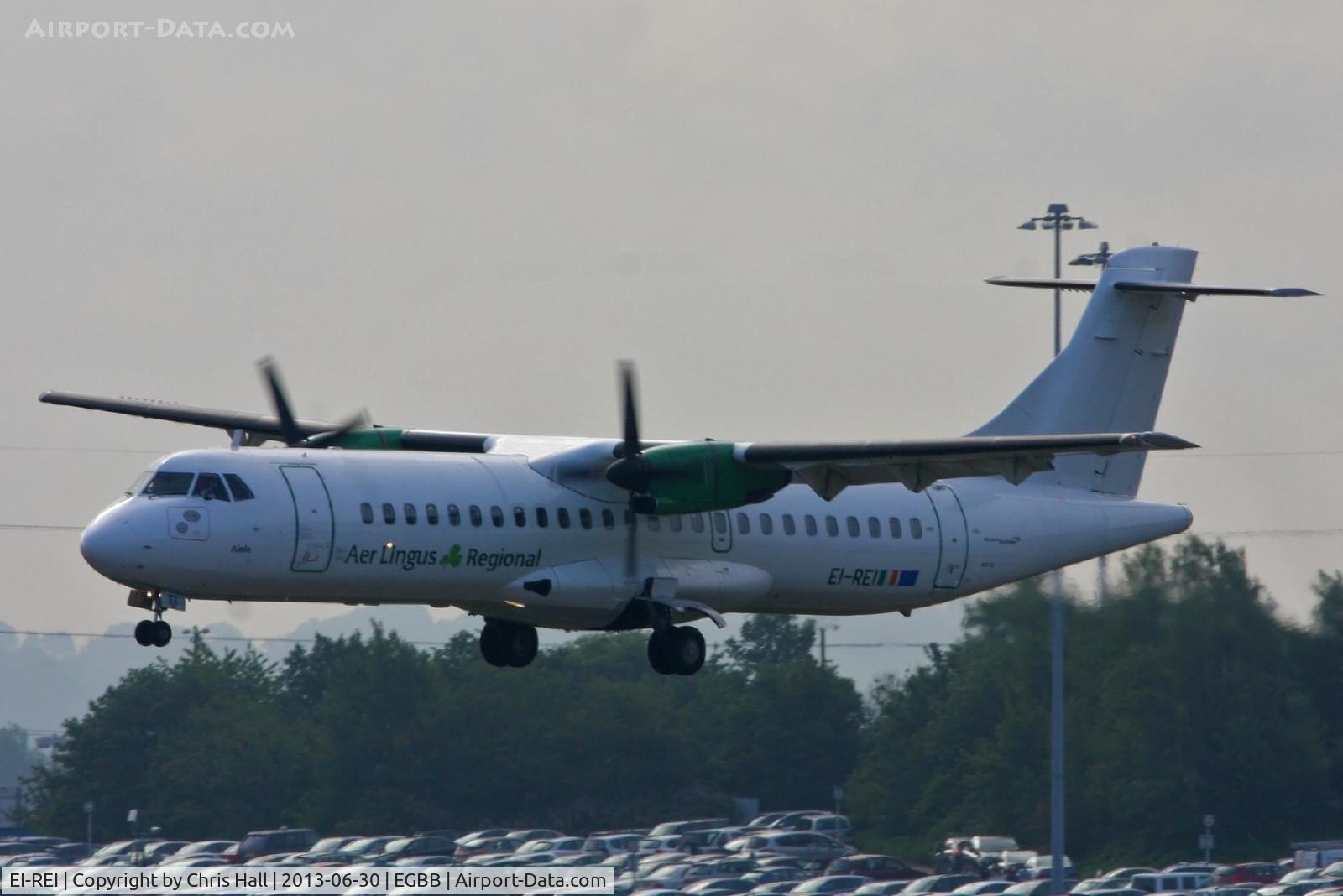 EI-REI, 1991 ATR 72-201 C/N 267, Aer Lingus Regional