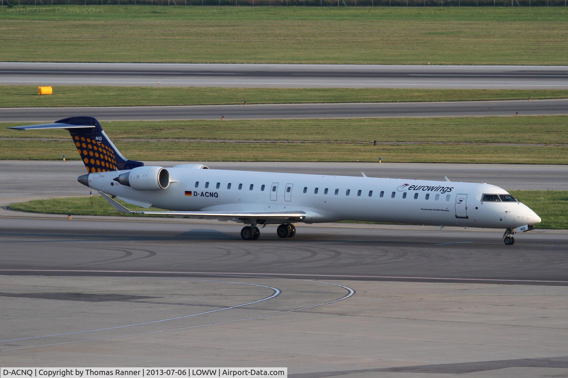 D-ACNQ, 2010 Bombardier CRJ-900LR (CL-600-2D24) C/N 15260, Eurowings CRJ-900