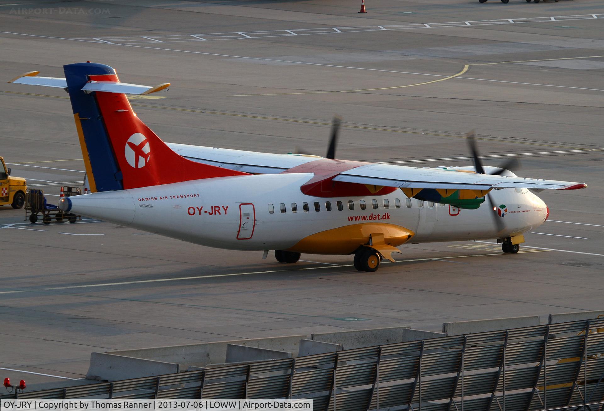 OY-JRY, 1987 ATR 42-320 C/N 063, DAT ATR 42