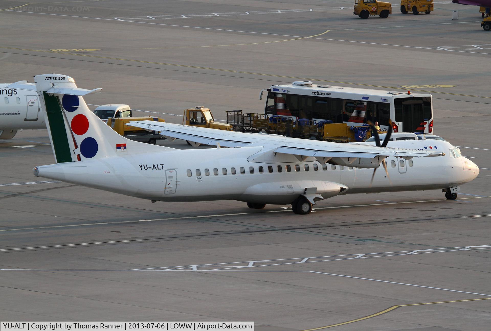 YU-ALT, 1998 ATR 72-500 C/N 555, JAT ATR 72