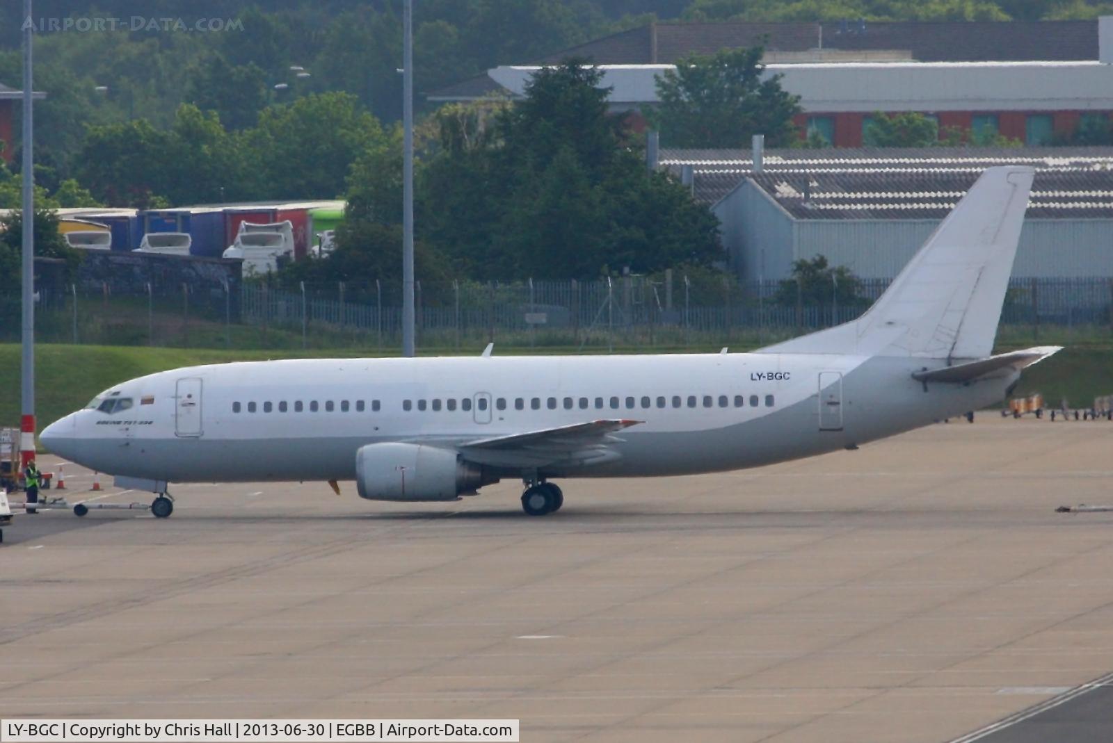 LY-BGC, 1988 Boeing 737-35B C/N 23972, Grand Cru Airlines