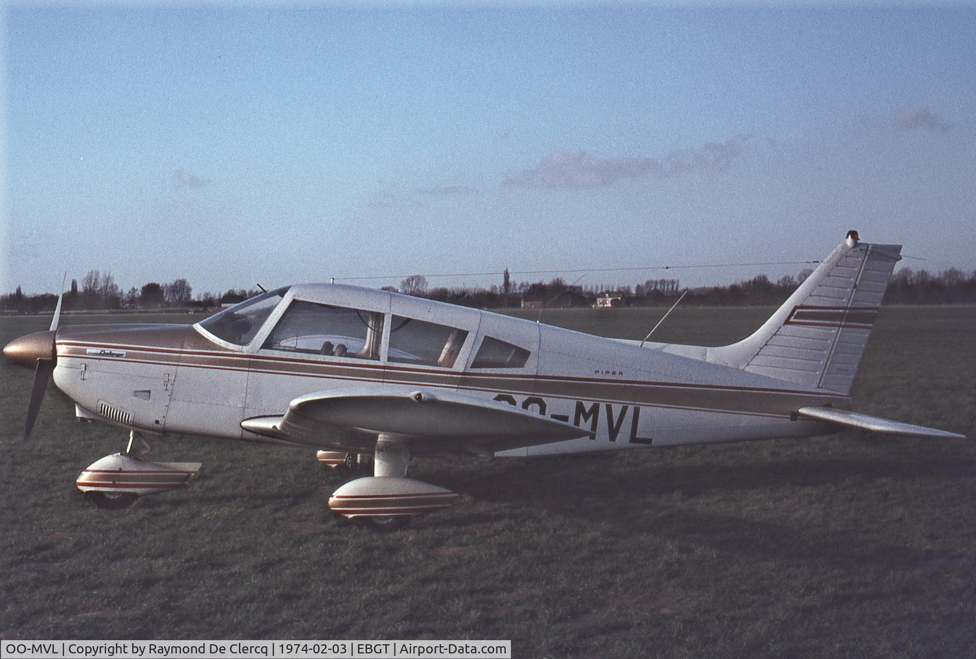 OO-MVL, 1973 Piper PA-28-180 Challenger C/N 28-7305585, Gent 3-2-74