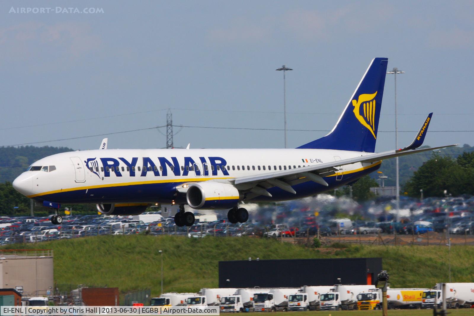 EI-ENL, 2010 Boeing 737-8AS C/N 35037, Ryanair
