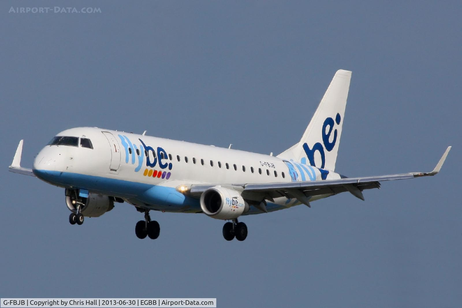 G-FBJB, 2011 Embraer 175STD (ERJ-170-200) C/N 17000327, flybe
