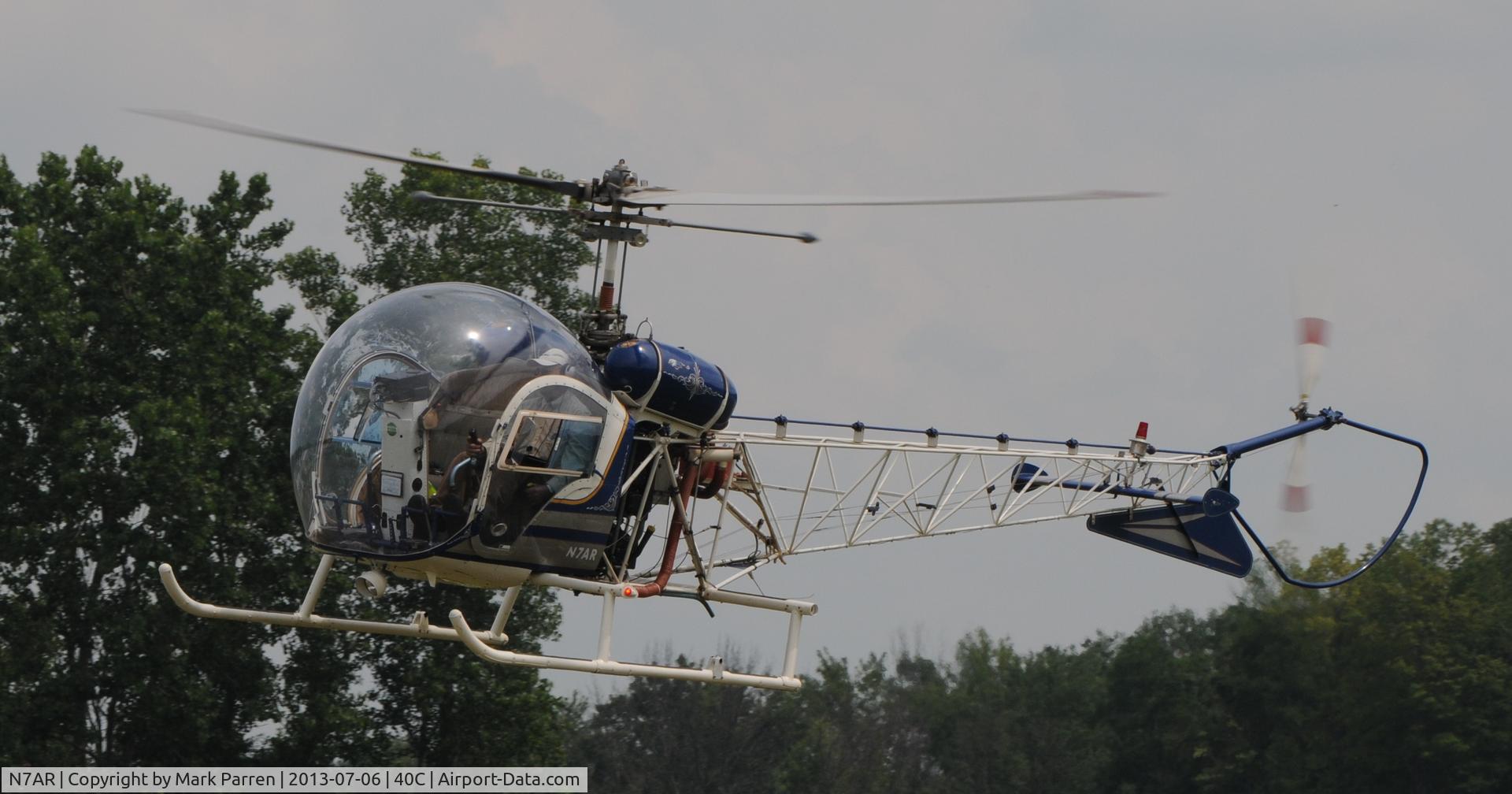N7AR, 1963 Bell 47G C/N WH5001, Watervliet Fly-IN