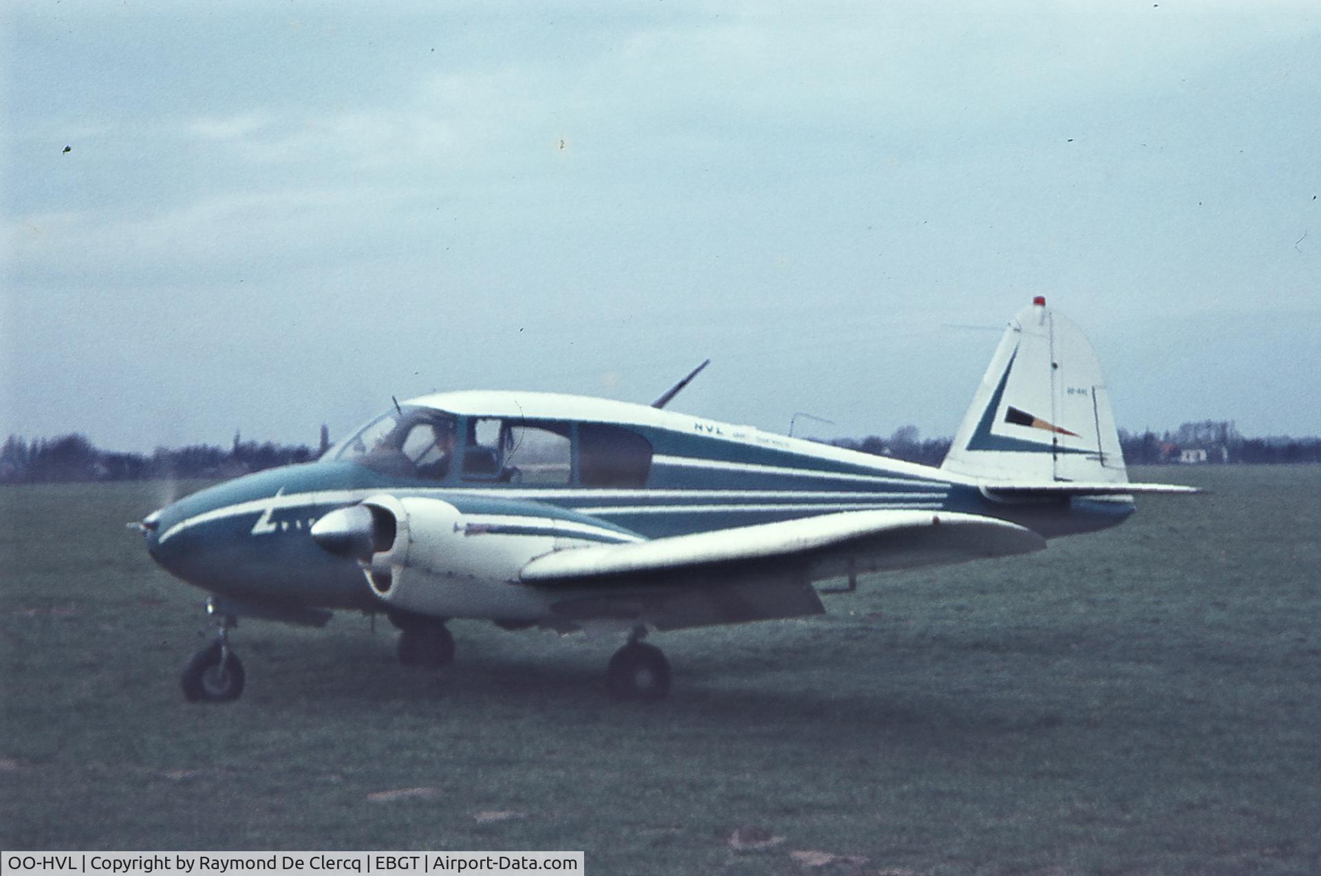 OO-HVL, 1956 Piper PA-23-160 Apache C/N 23-576, Gent  1967