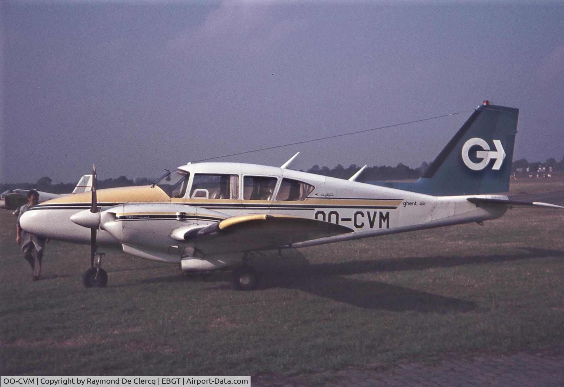 OO-CVM, 1969 Piper PA-23-250D Aztec C/N 27-4081, Gent  1970