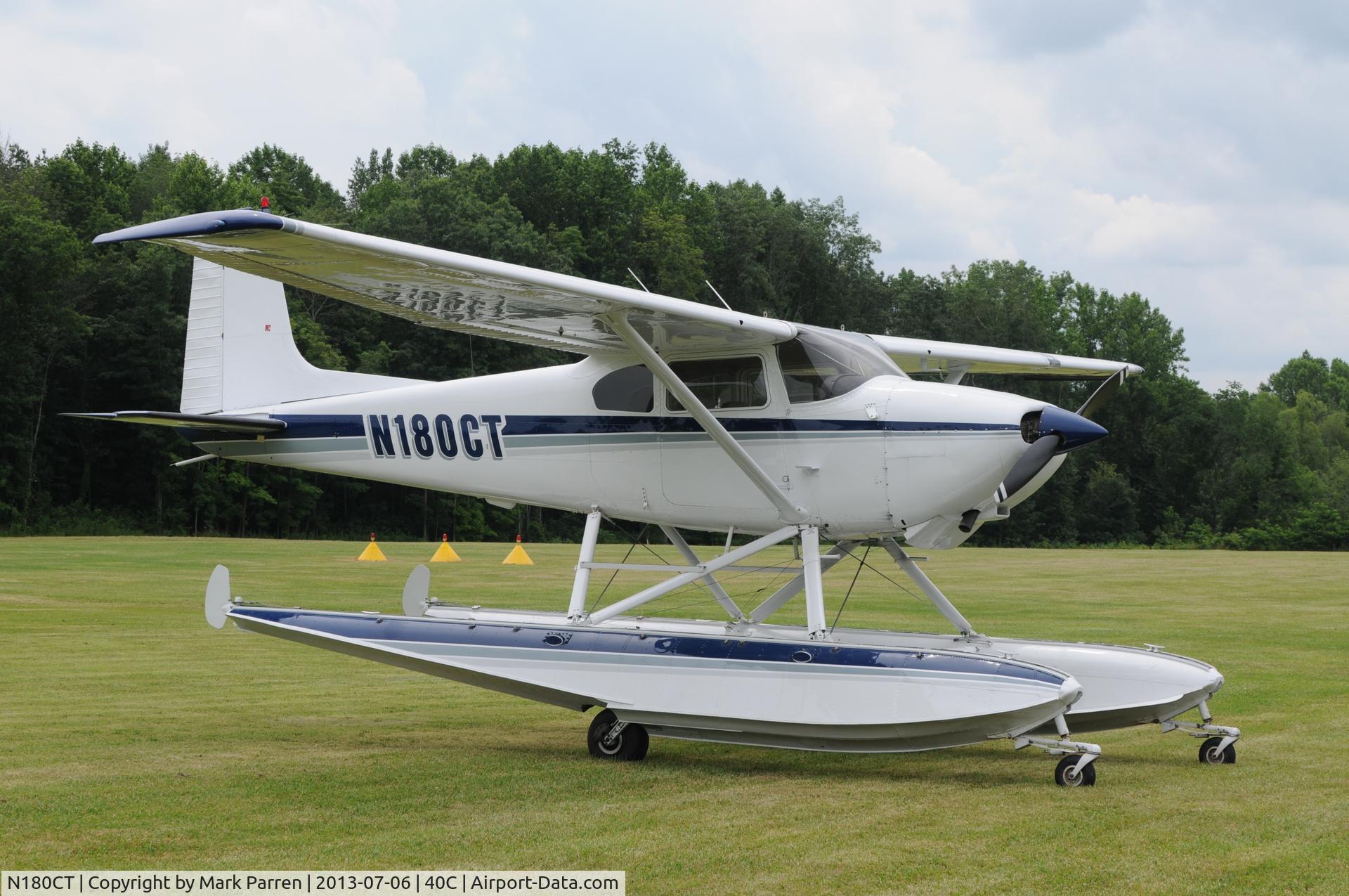 N180CT, Cessna 180B C/N 50632, Watervliet, Michgian  Fly-In
