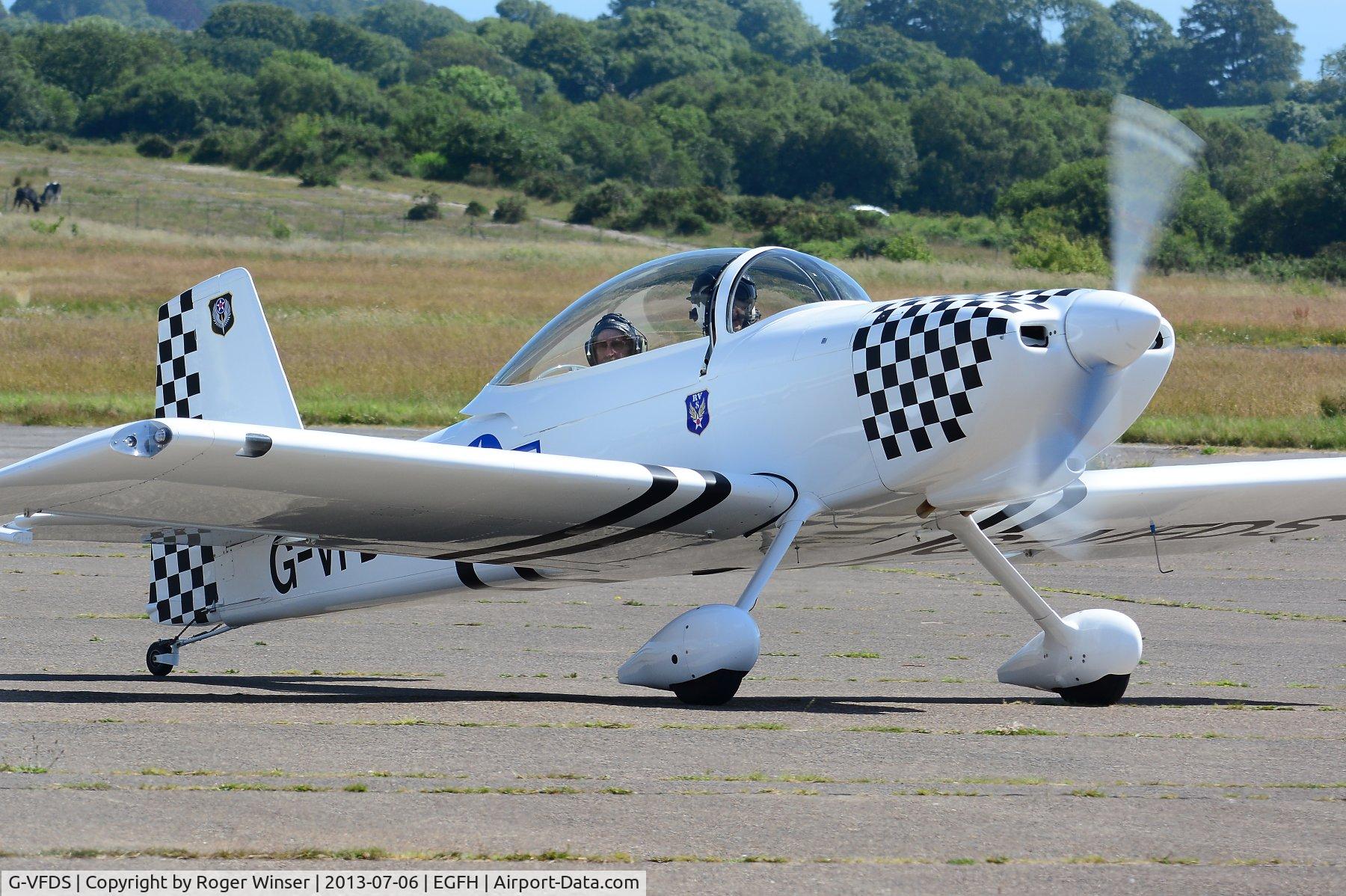 G-VFDS, 2012 Vans RV-8 C/N PFA 303-14637, Resident Vans RV-8.