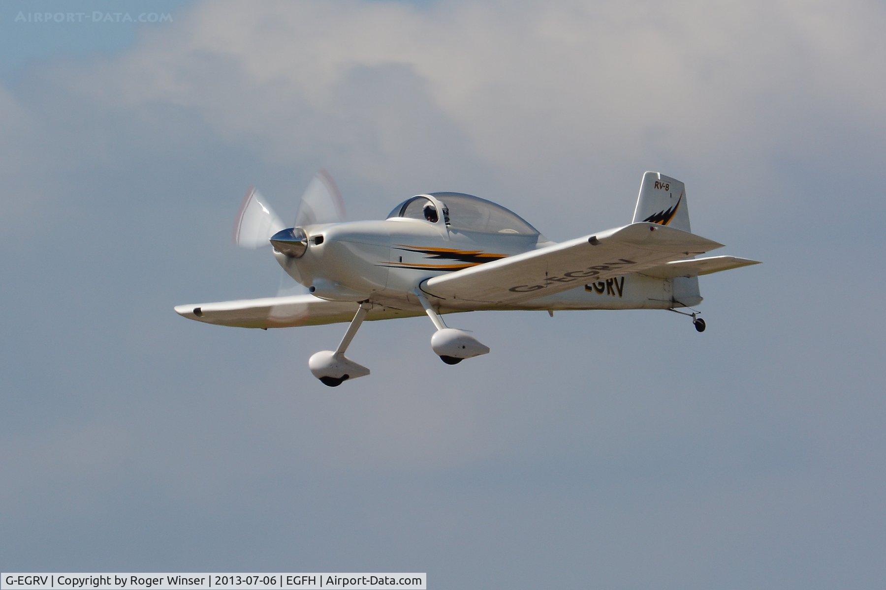 G-EGRV, 2007 Vans RV-8 C/N PFA 303-13639, Resident Vans-RV-8.