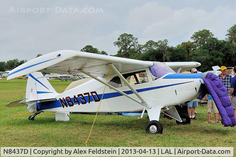 N8437D, 1957 Piper PA-22-150 C/N 22-5692, Sun-N-Fun
