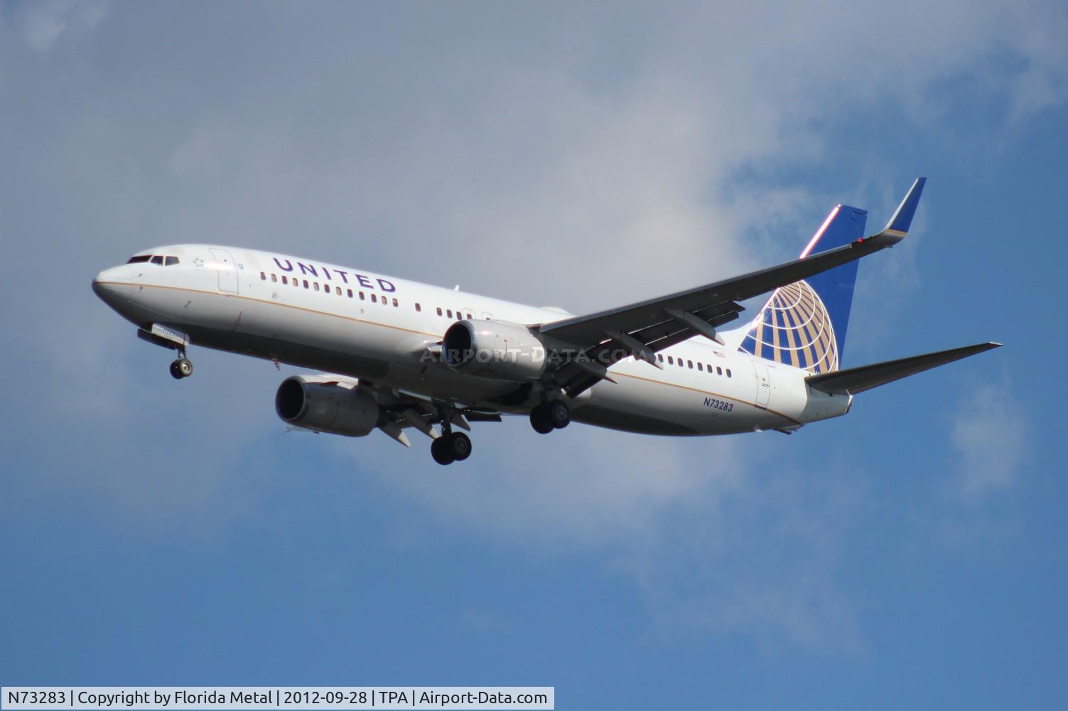 N73283, 2004 Boeing 737-824 C/N 31606, United 737-800