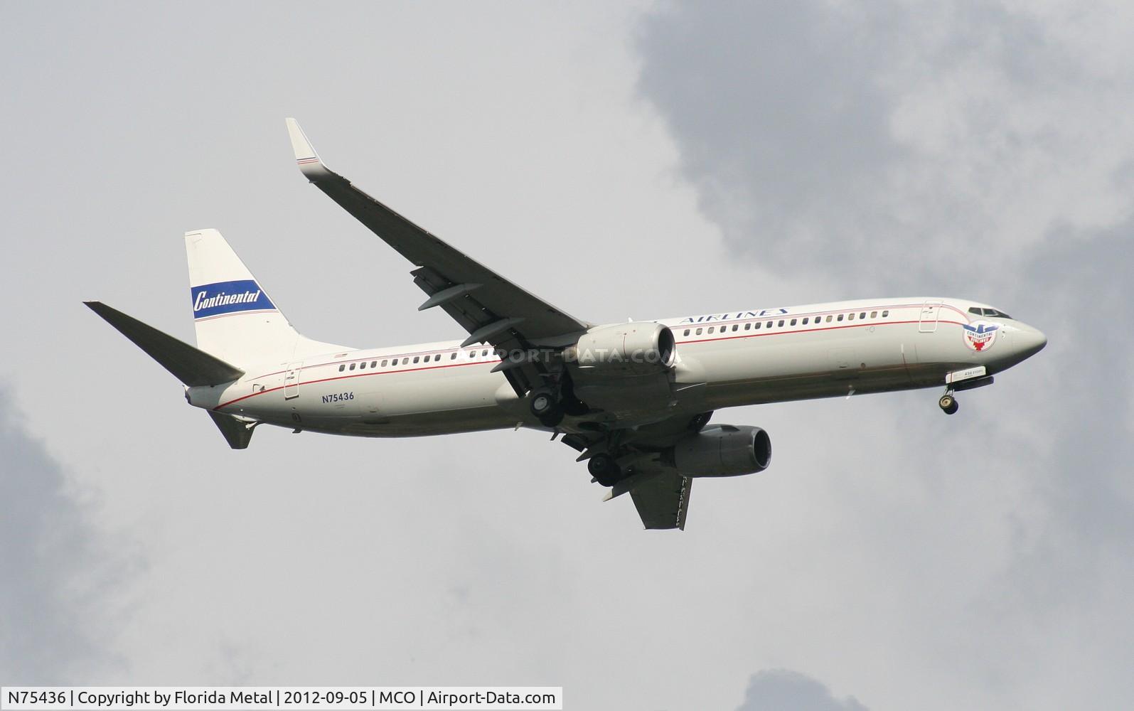 N75436, 2009 Boeing 737-924/ER C/N 33531, Continental Retrojet 737-900