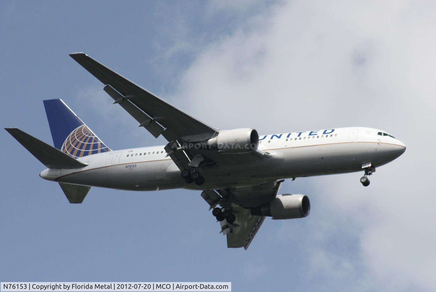 N76153, 2000 Boeing 767-224 (ER) C/N 30432, United 767-200