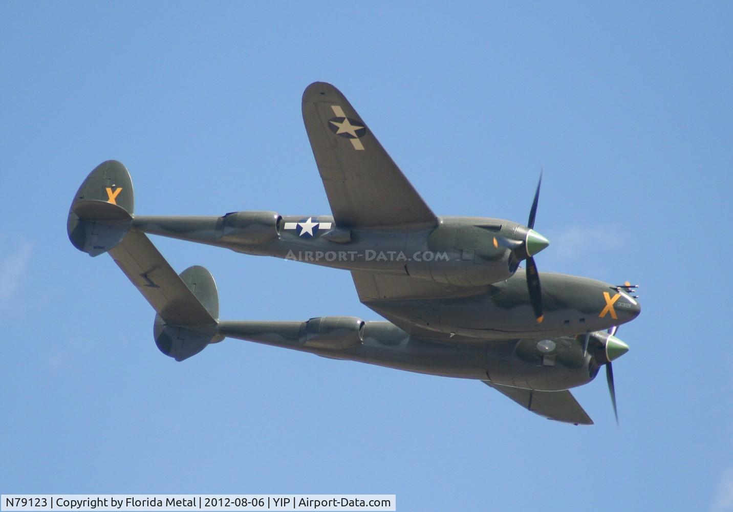 N79123, 1945 Lockheed P-38L-5 Lightning C/N 422-8235, P-38 Ruff Stuff