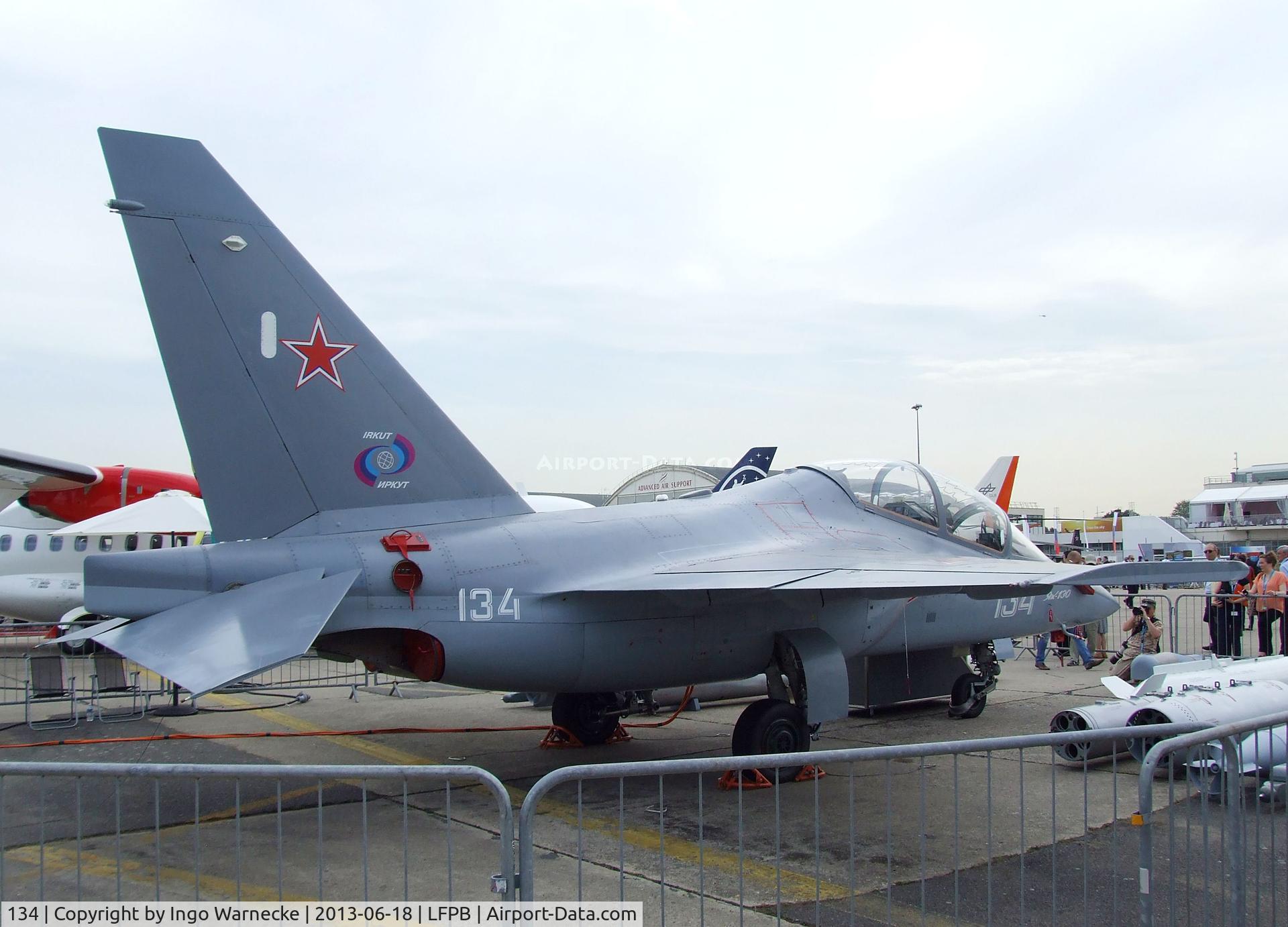 134, Yakovlev Yak-130 C/N 13012101, Yakovlev Yak-130 MITTEN at the Aerosalon 2013, Paris