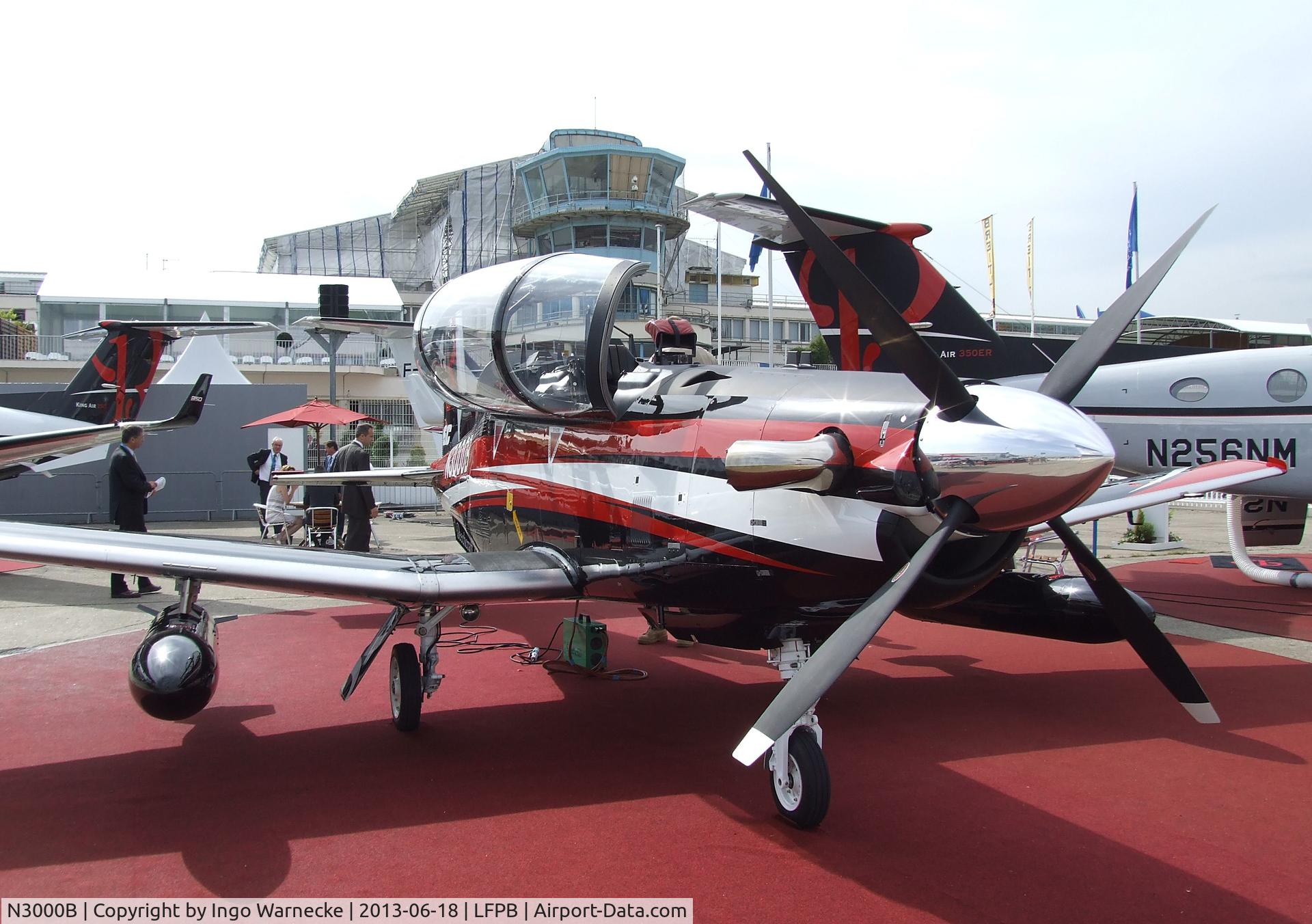 N3000B, 2006 Raytheon 3000 (T-6) C/N PH-1, Raytheon 3000 at the Aerosalon 2013, Paris