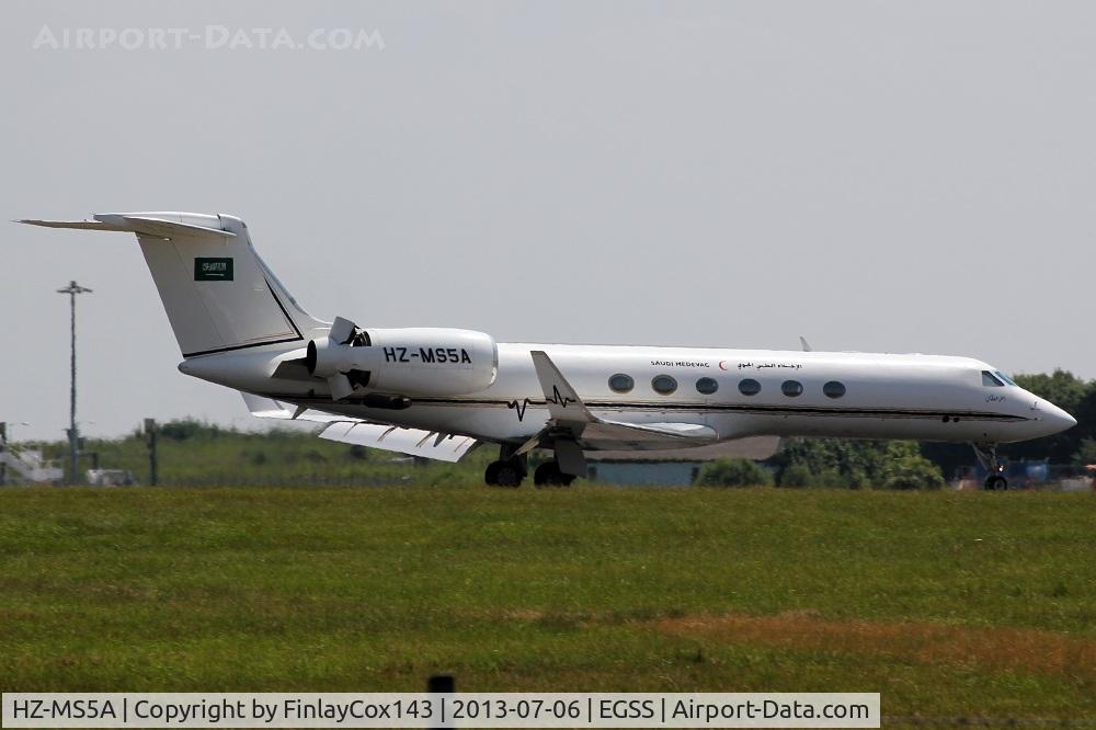 HZ-MS5A, 2001 Gulfstream Aerospace 5 C/N 644, At STN