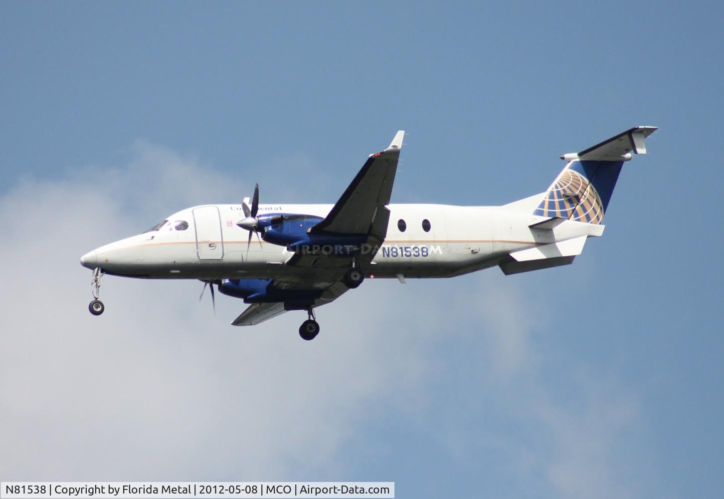 N81538, 1996 Beech 1900D C/N UE-199, Gulfstream B1900D