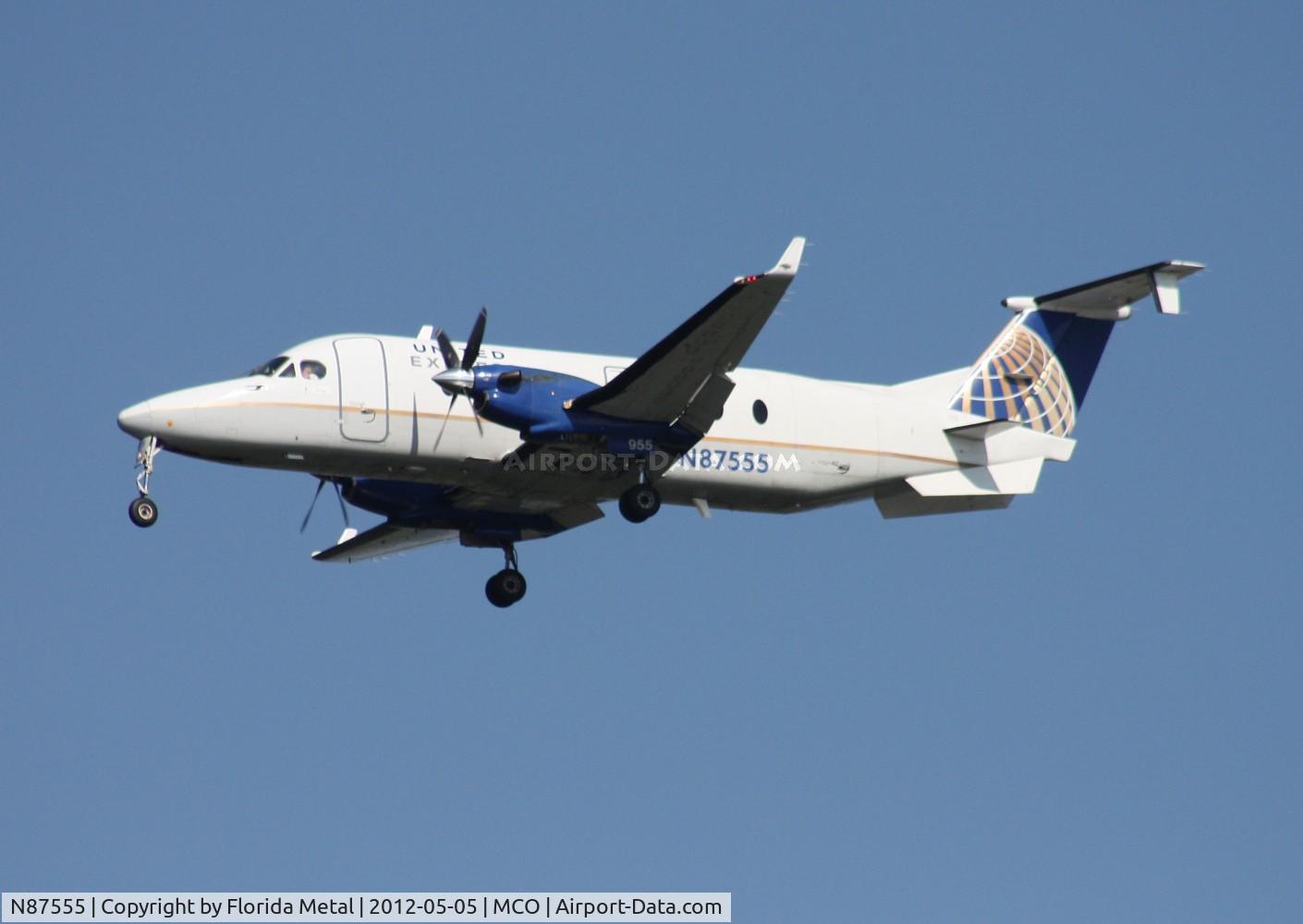 N87555, 1996 Raytheon 1900D C/N UE-234, United Express Beech 1900D