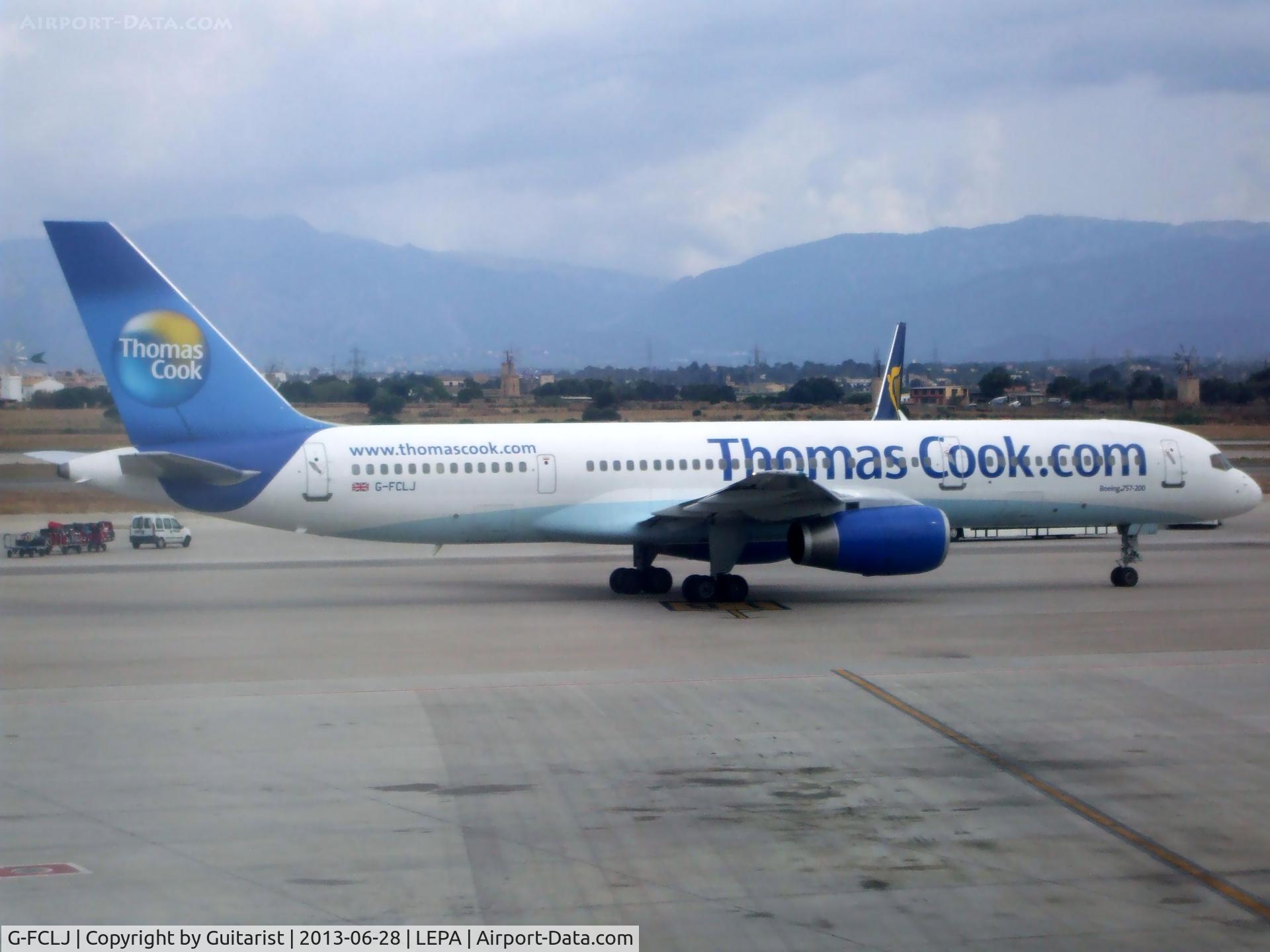 G-FCLJ, 1993 Boeing 757-2Y0 C/N 26160, On its way back to the UK