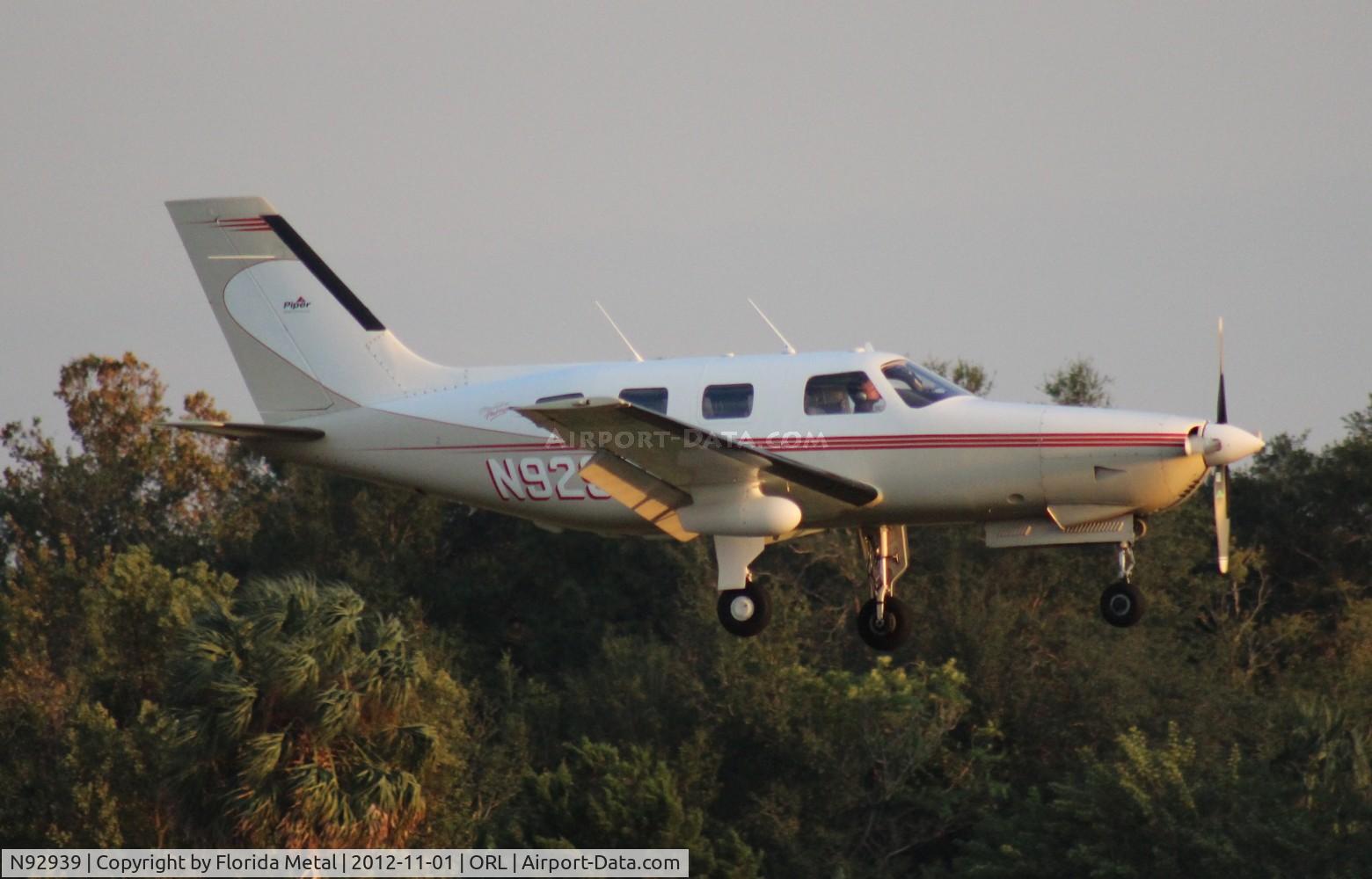 N92939, 1997 Piper PA-46-350P Malibu Mirage C/N 4636119, PA-46-350P