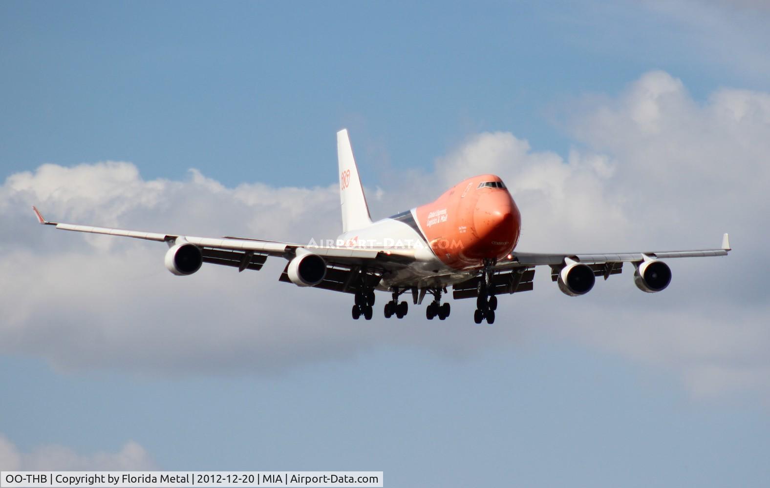 OO-THB, 2007 Boeing 747-4HAERF C/N 35234, TNA 747-400F