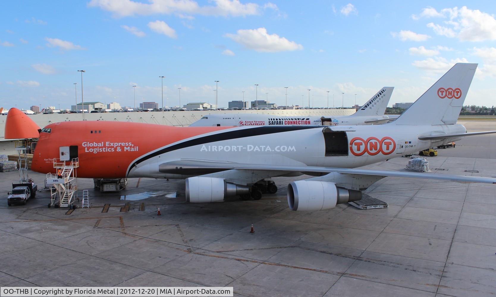 OO-THB, 2007 Boeing 747-4HAERF C/N 35234, TNT 747-400F