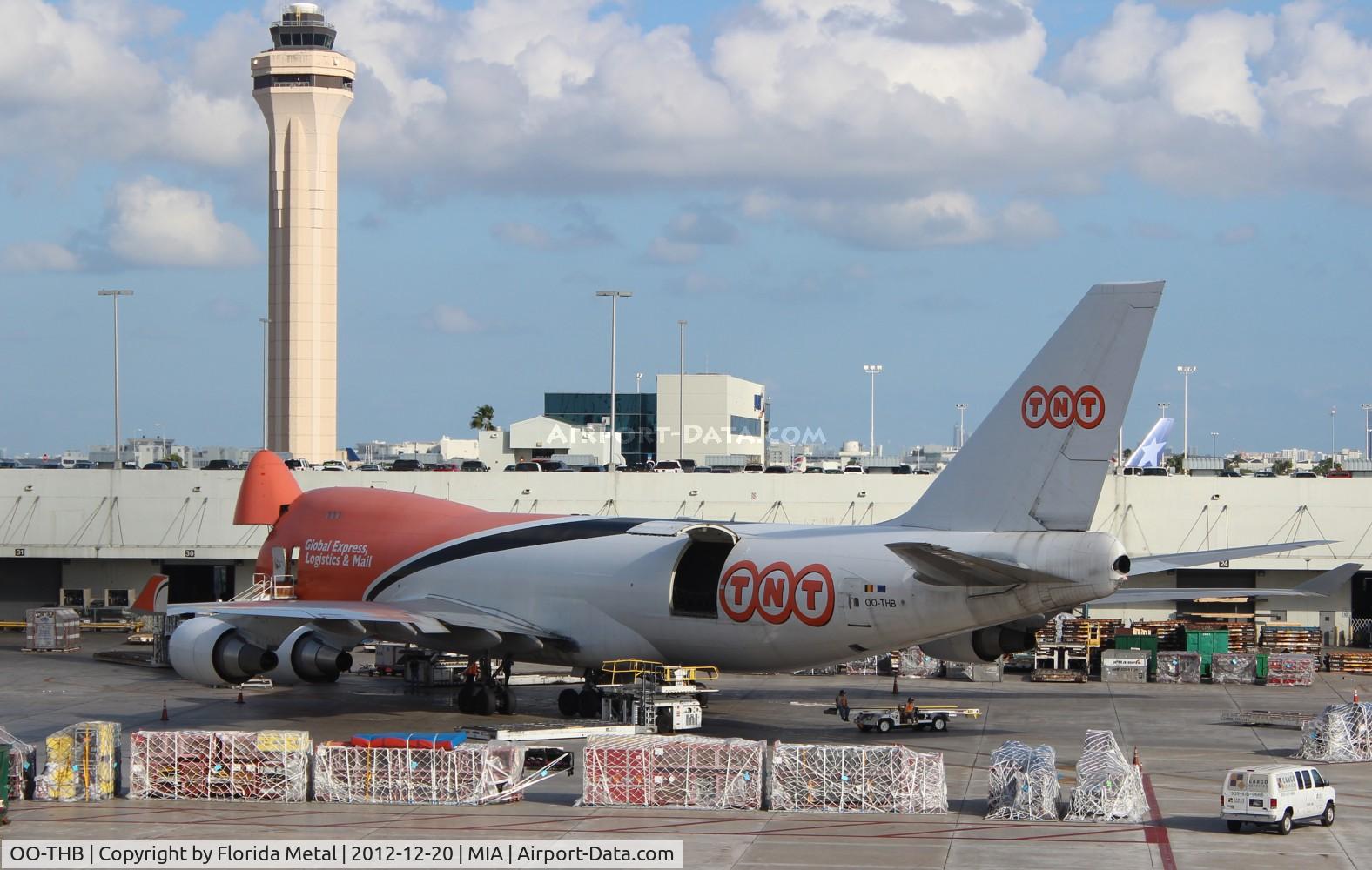 OO-THB, 2007 Boeing 747-4HAERF C/N 35234, TNT 747-400F