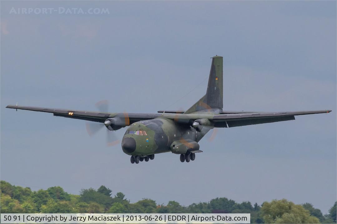 50 91, Transall C-160D C/N D128, Transall C-160D