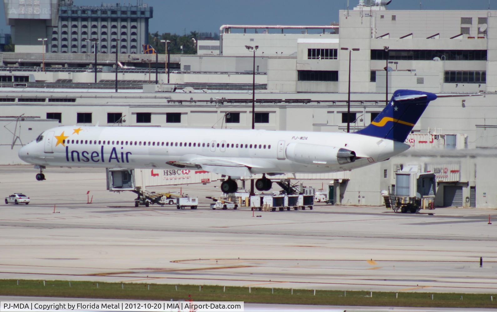 PJ-MDA, 1987 McDonnell Douglas MD-83 (DC-9-83) C/N 49449, Insel Air MD-83