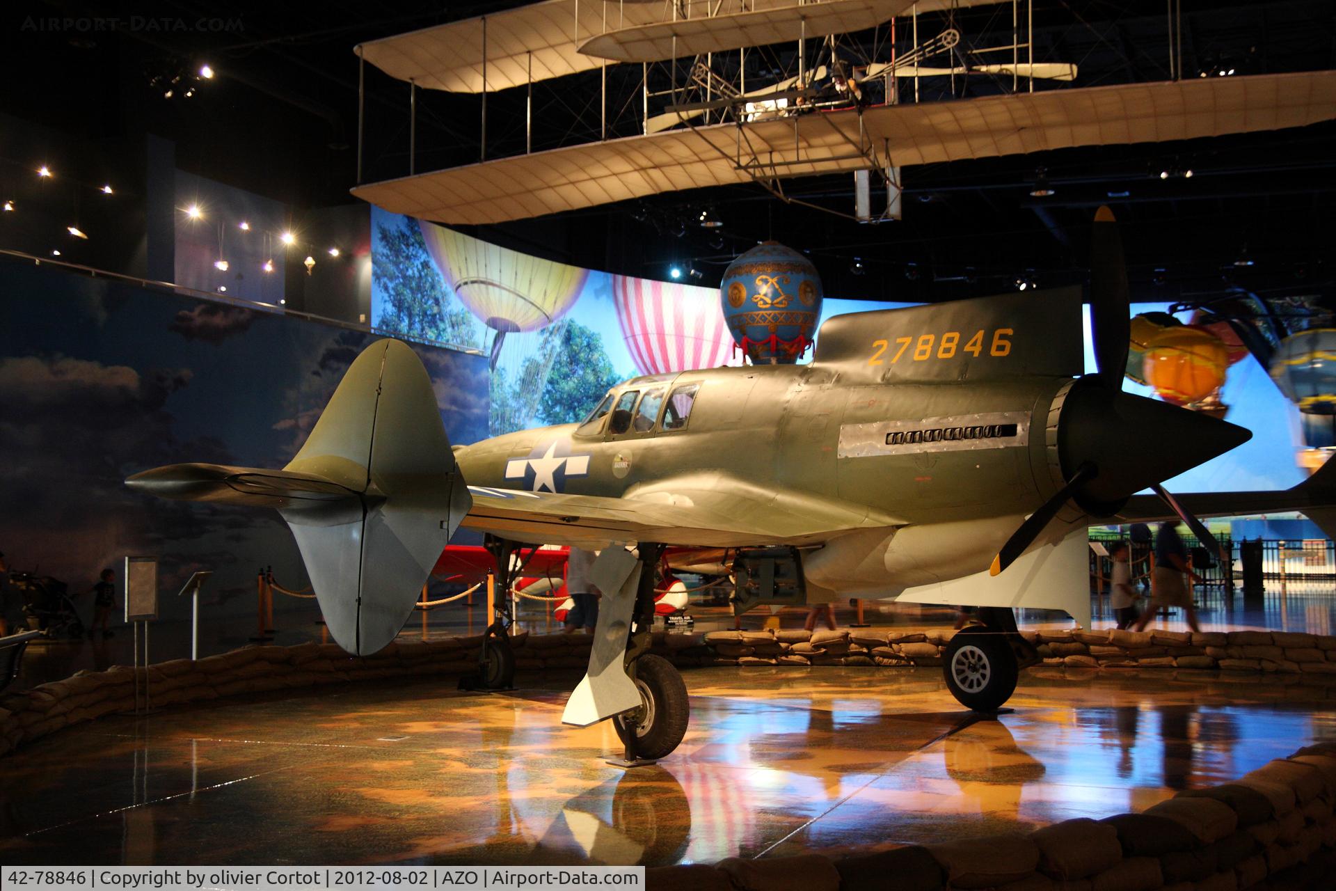 42-78846, 1943 Curtiss XP-55 Ascender C/N Not found 42-78846, most valuable airplane of the Kalamazoo collection