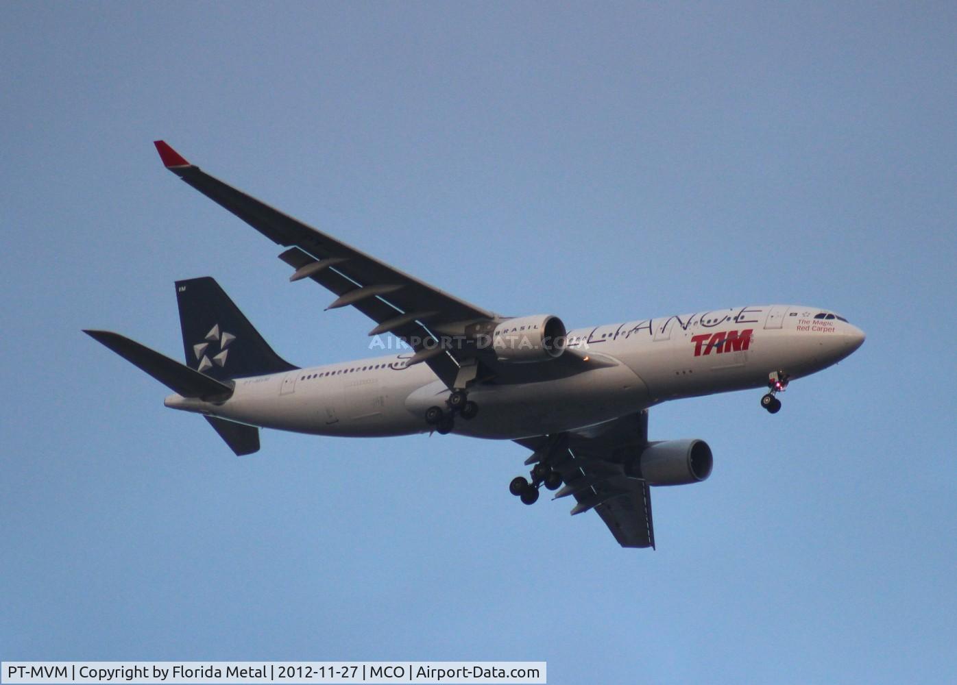 PT-MVM, 2007 Airbus A330-223 C/N 0869, TAM Star Alliance A330-200