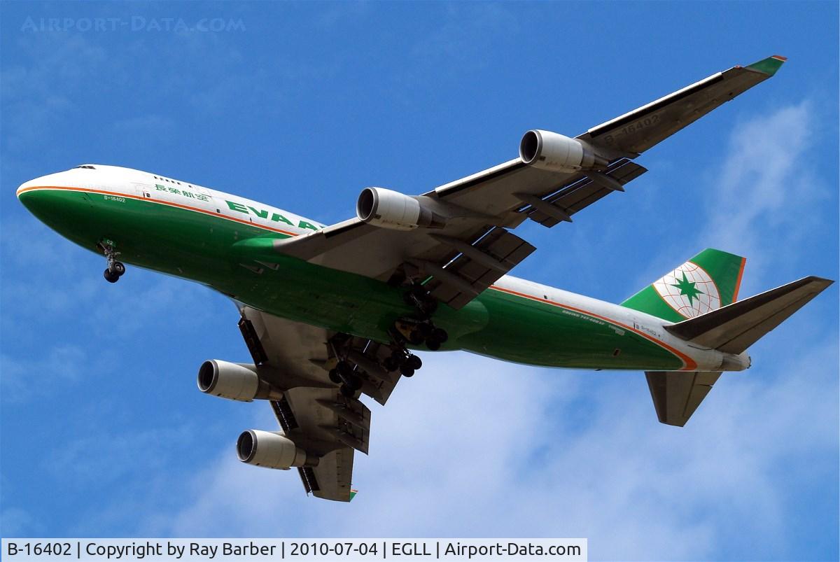 B-16402, 1992 Boeing 747-45E C/N 27063, Boeing 747-45EF [27063] (EVA Airways Cargo) Home~G 04/07/2010