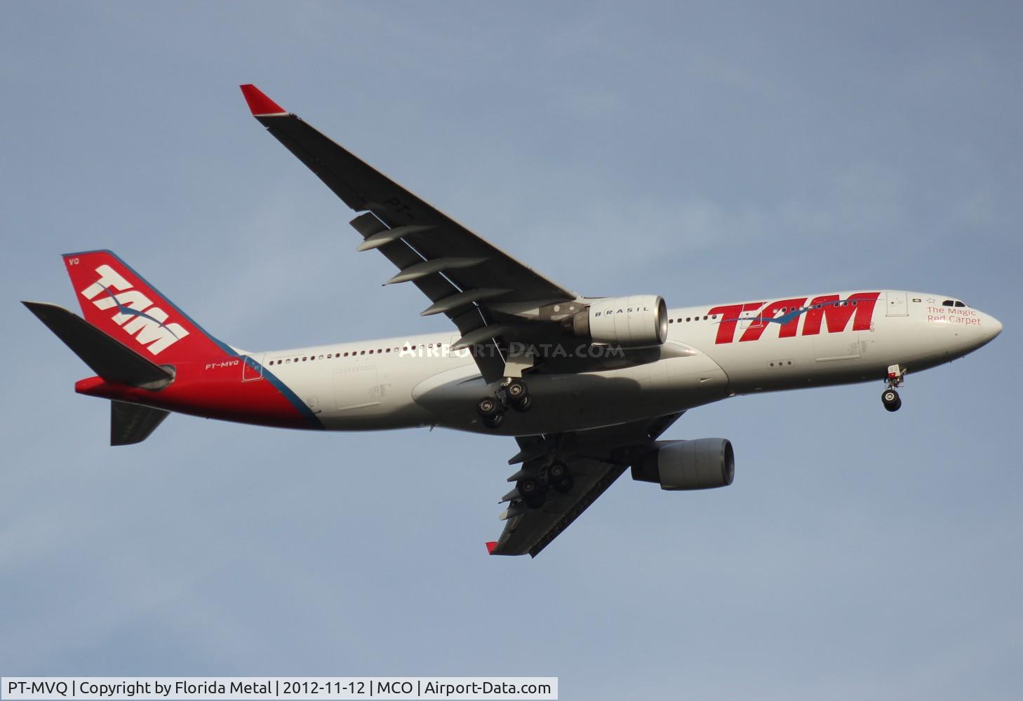 PT-MVQ, 2008 Airbus A330-223 C/N 968, TAM A330-200