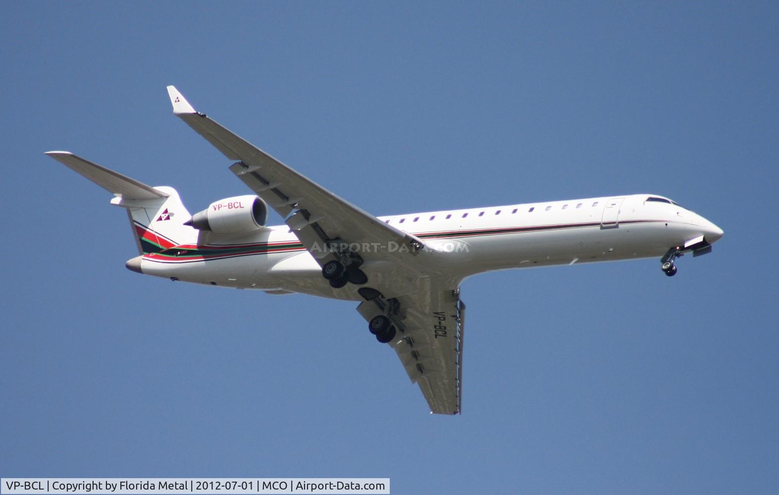 VP-BCL, 2006 Bombardier CRJ-700 (CL-600-2C10) Regional Jet C/N 10247, Private CRJ-700