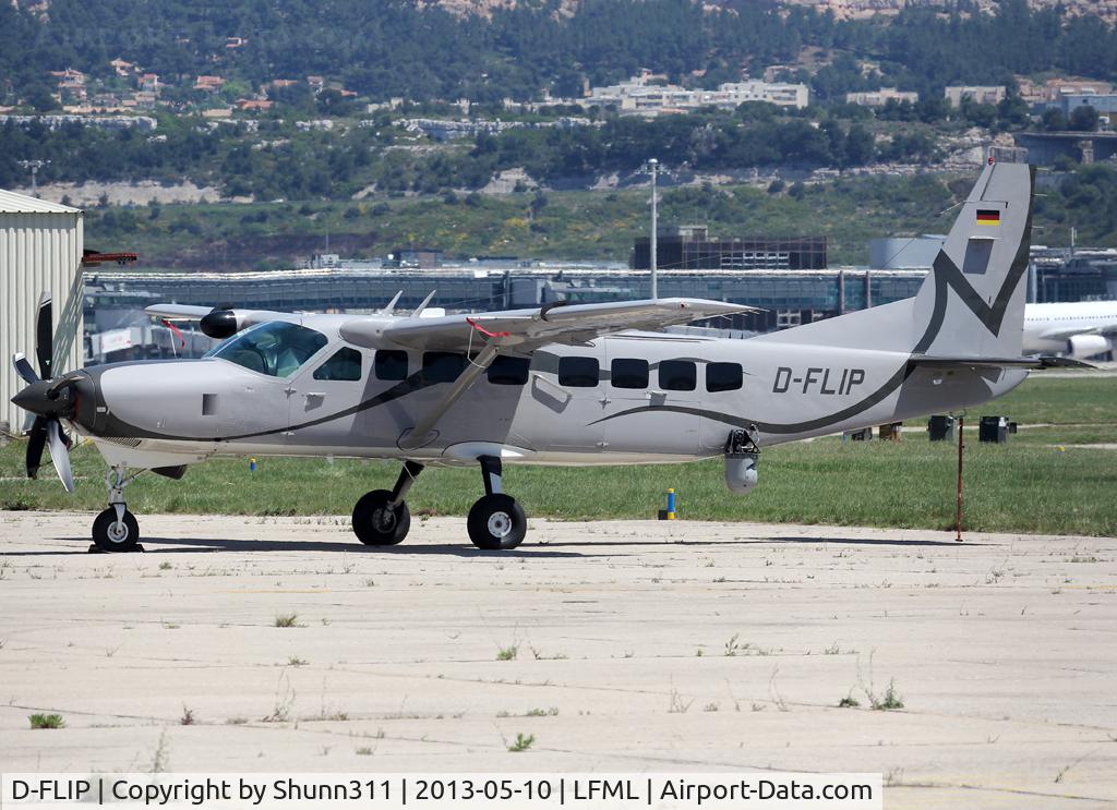 D-FLIP, 1993 Cessna 208B Grand Caravan C/N 208B0331, Parked at Boussiron area...