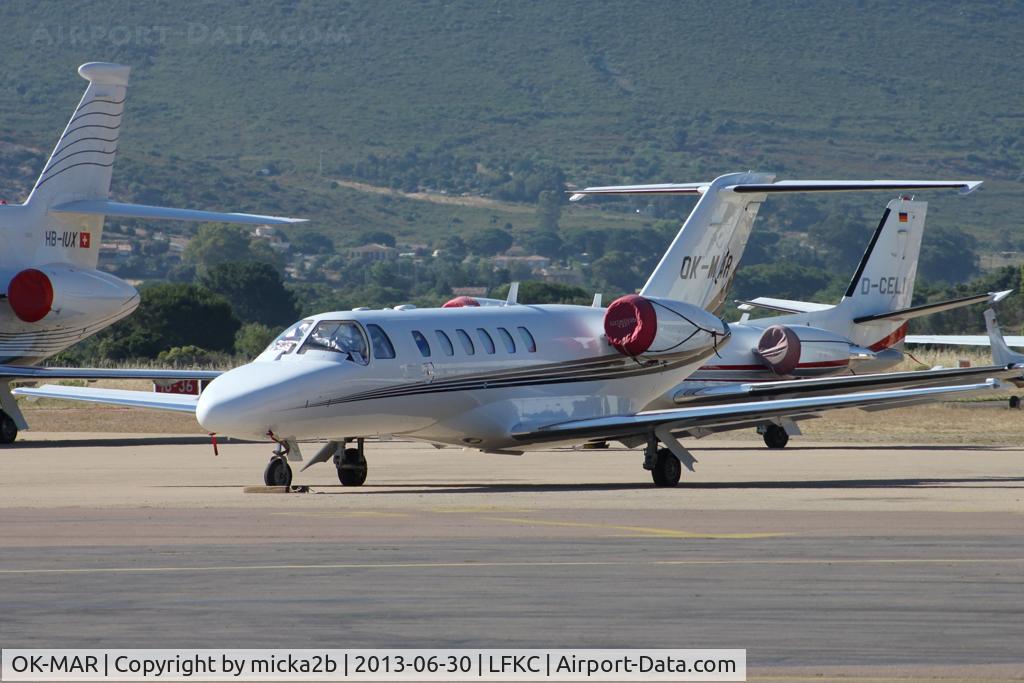 OK-MAR, 2009 Cessna 525A CitationJet CJ2+ C/N 525A-0455, Parked