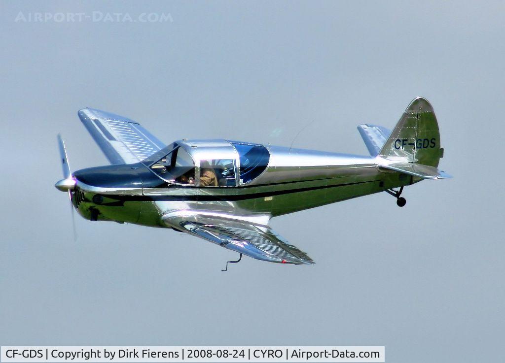 CF-GDS, 1946 Globe GC-1B Swift C/N 2184, Part of the flying demonstration of that day.