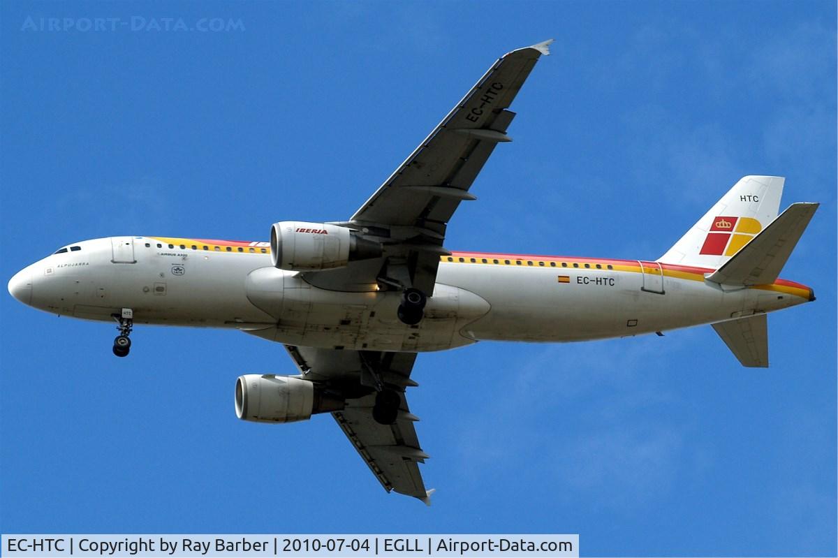 EC-HTC, 2001 Airbus A320-214 C/N 1540, EC-HTC   Airbus A320-214 [1540] (Iberia) Home~G 04/07/2010