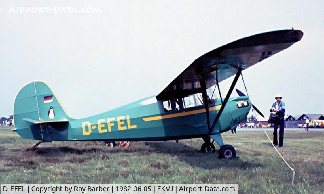 D-EFEL, 1938 Aeronca 65-C C/N C-1868, Aeronca 65-C Super Chief [C-1868] Stauning~OY 05/06/1982