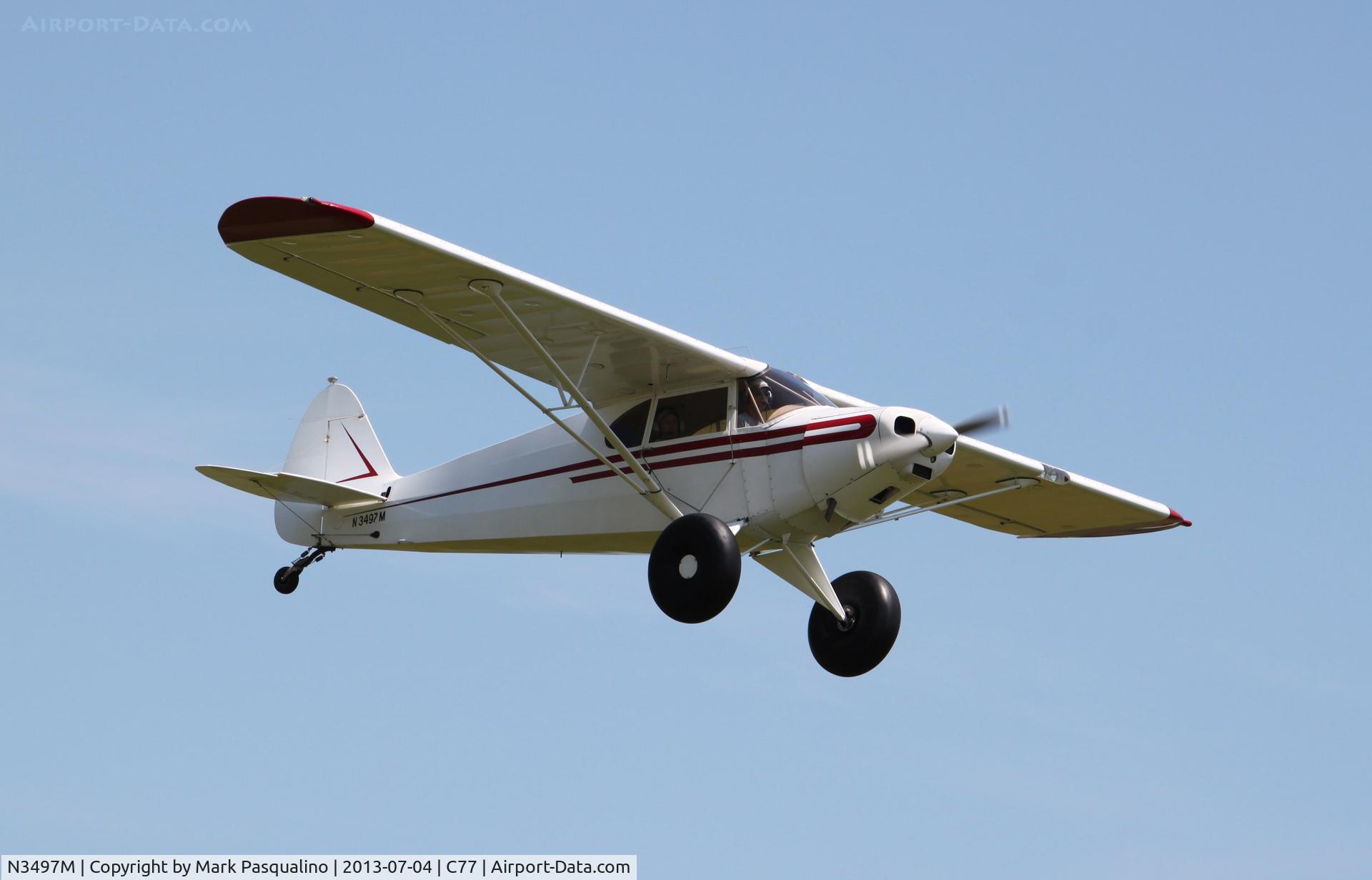 N3497M, 1947 Piper PA-12 Super Cruiser C/N 12-2355, Piper PA-12
