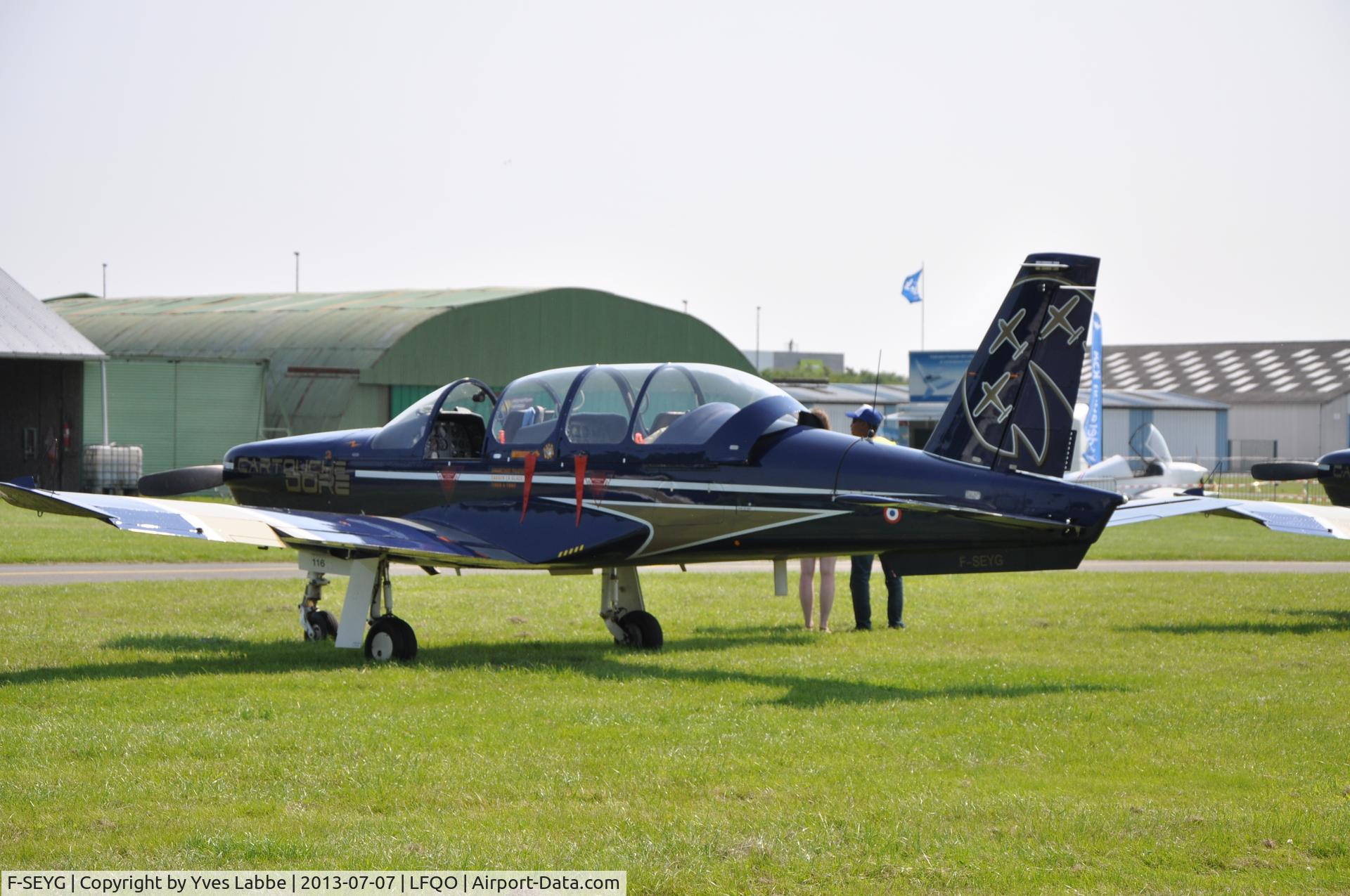 F-SEYG, Socata TB-30 Epsilon C/N 116, at airfield Lille Marcq air show on July 7 2013