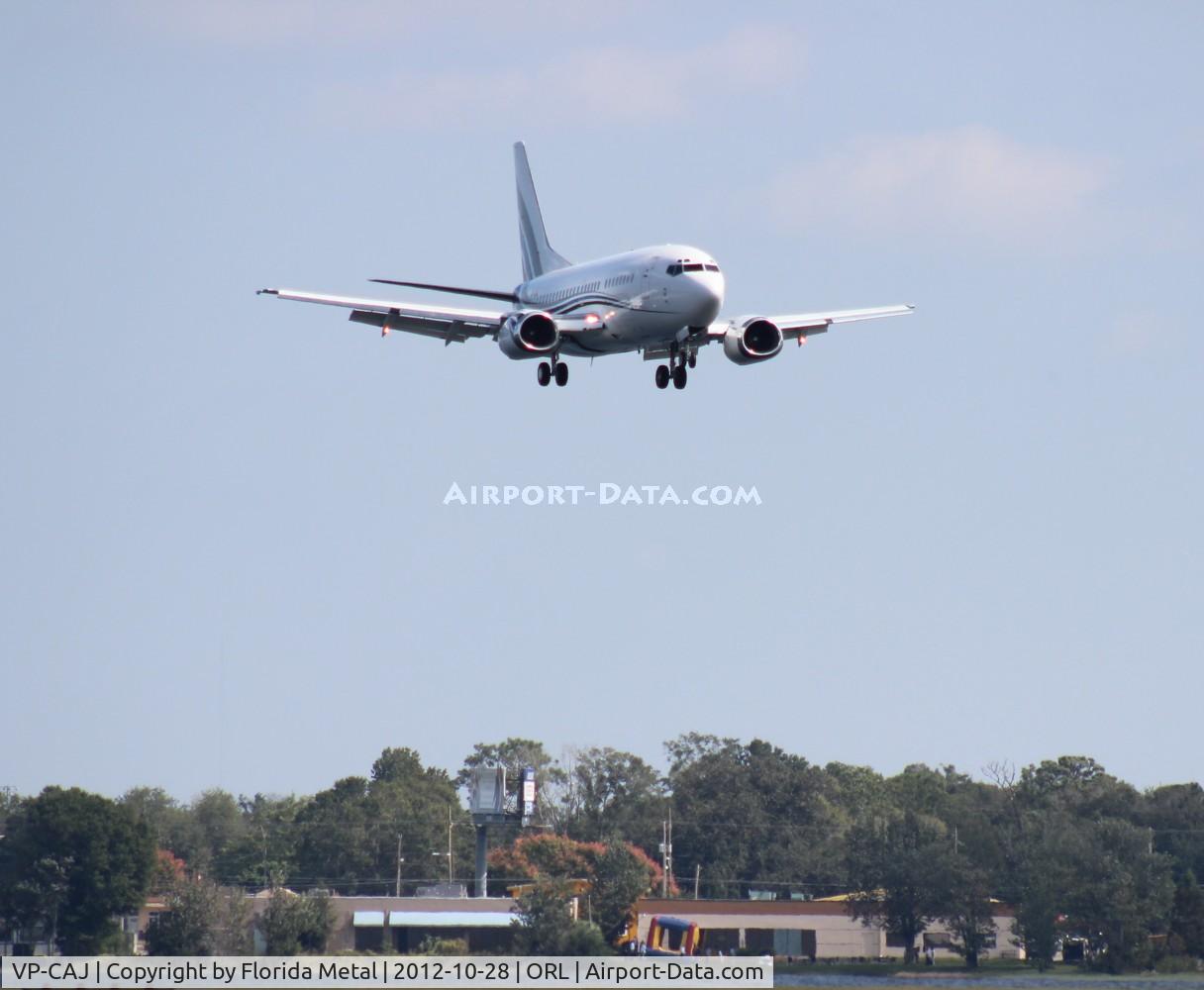 VP-CAJ, 1992 Boeing 737-505 C/N 24648, Private 737-500